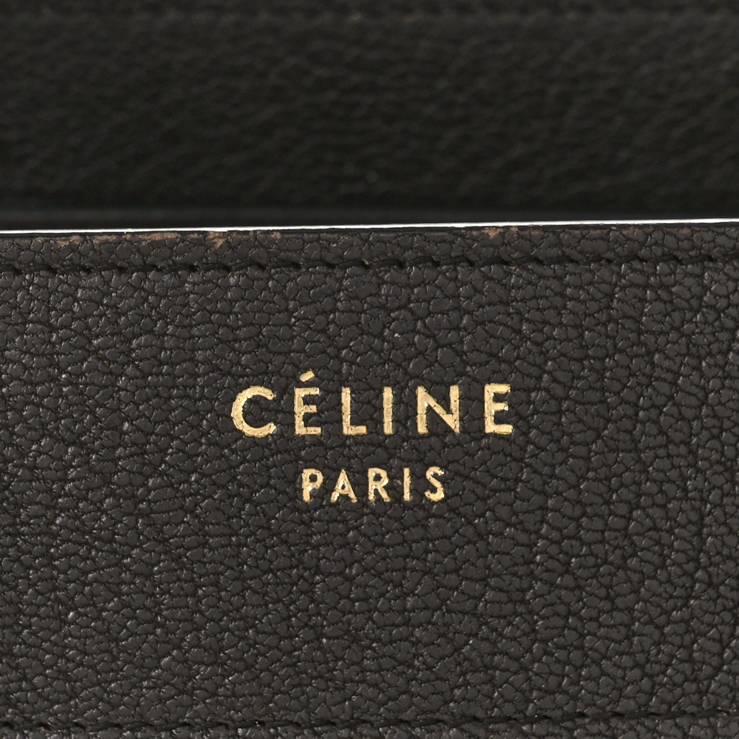 Celine Goatskin Micro Luggage Dark Taupe 6 of 11