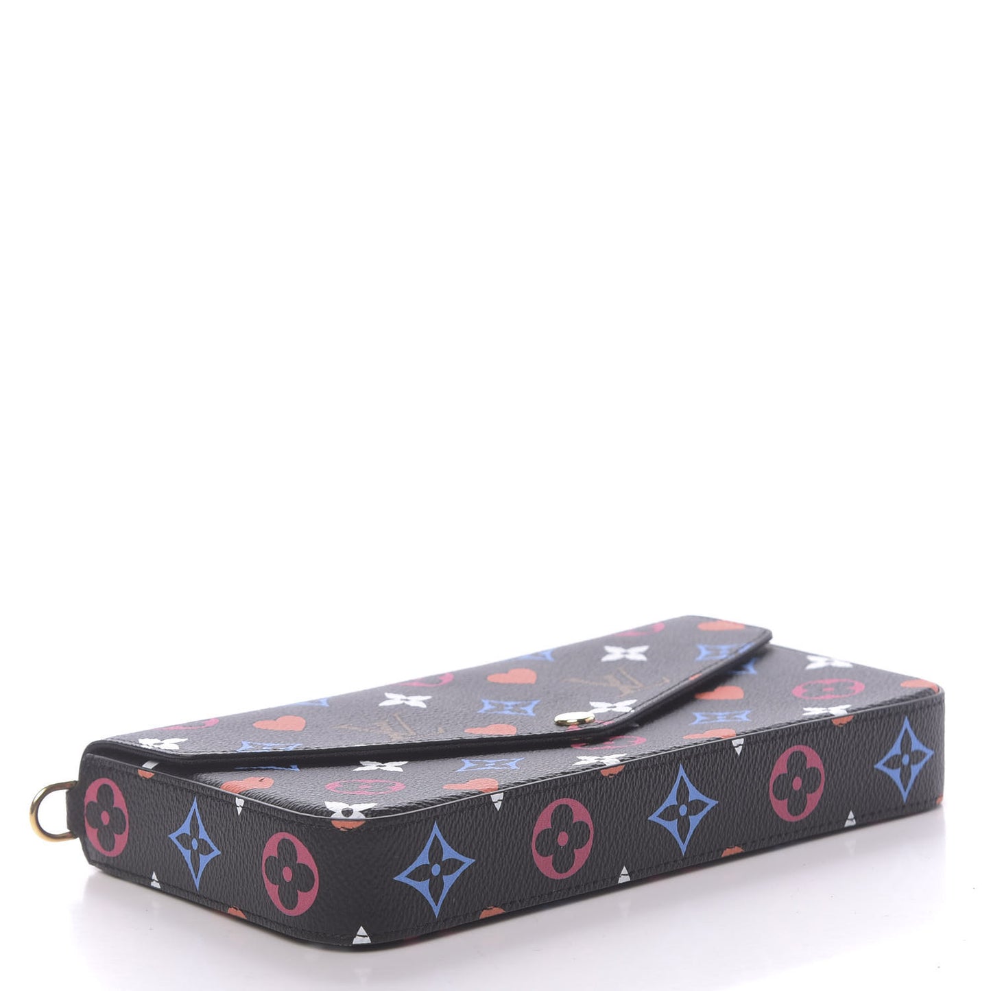 Game On Felicie Chain Wallet Black