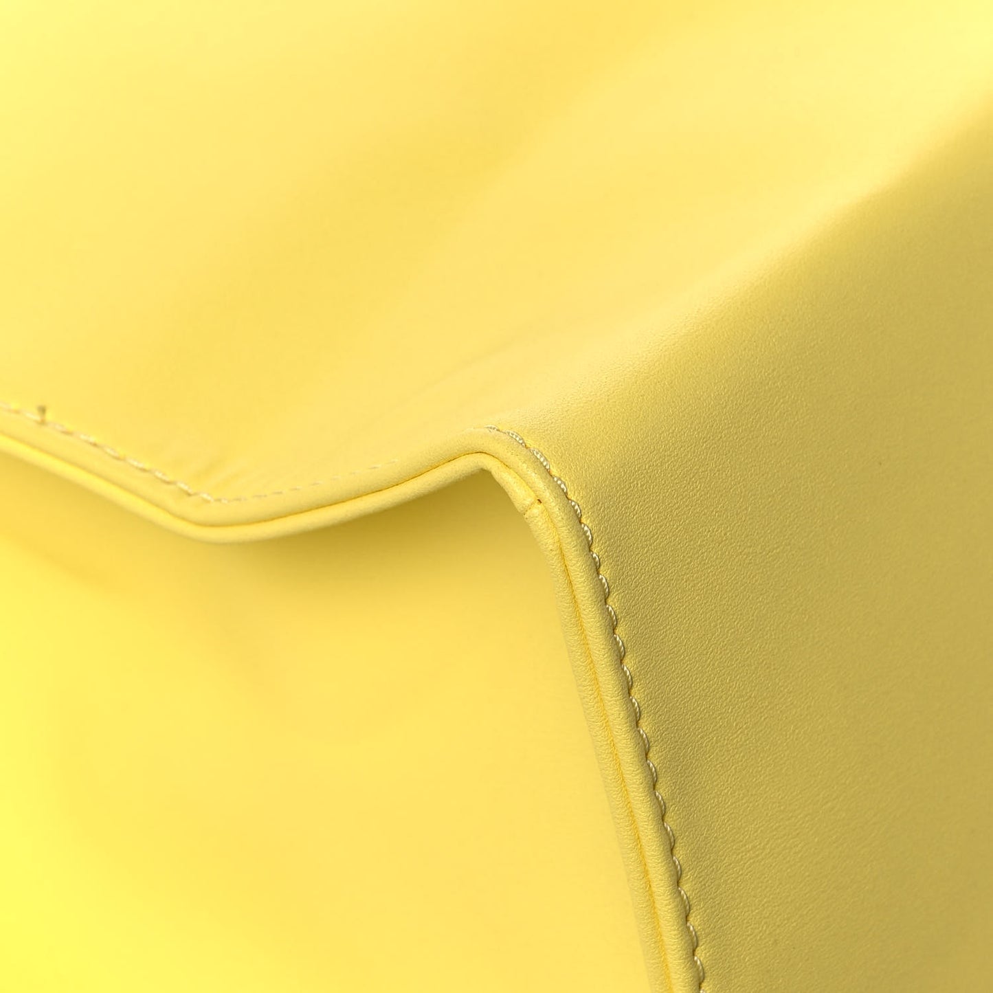 Vegan Leather Medium Shopping Bag Margarine