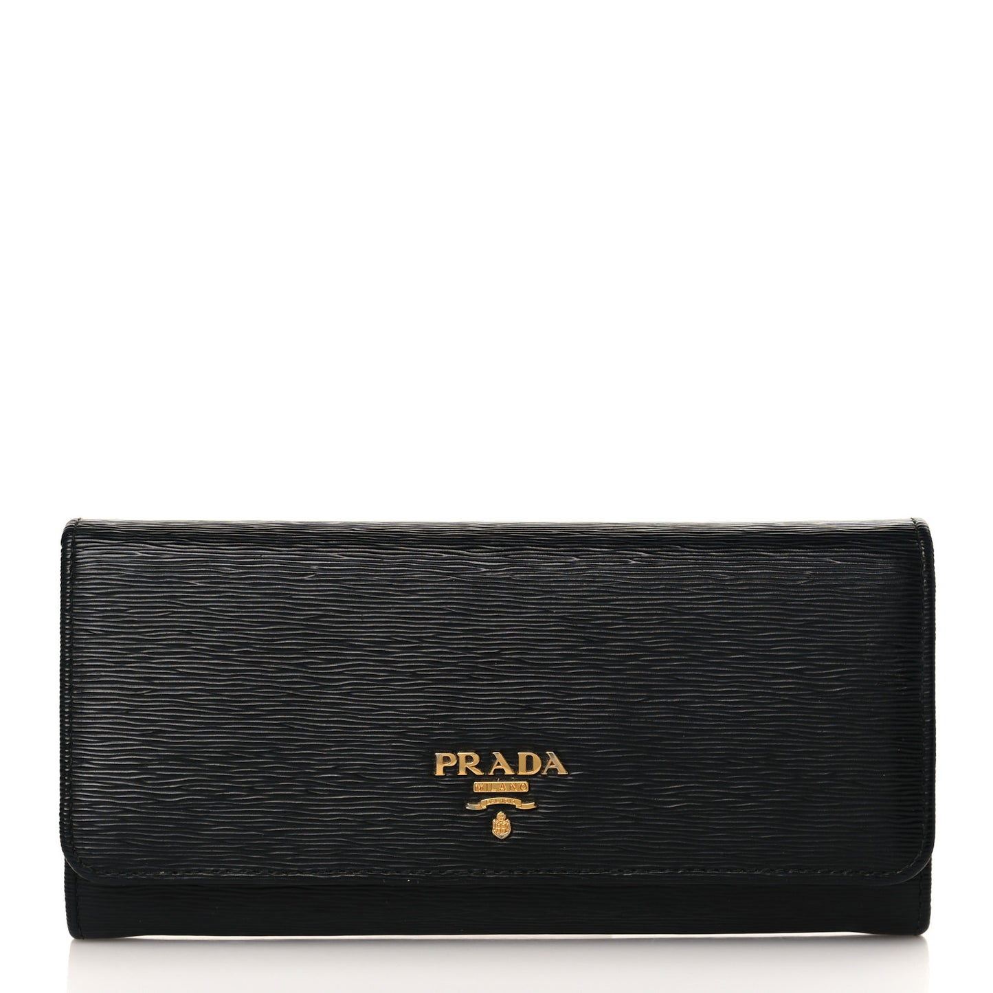 Vitello Move Continental Flap Wallet Black