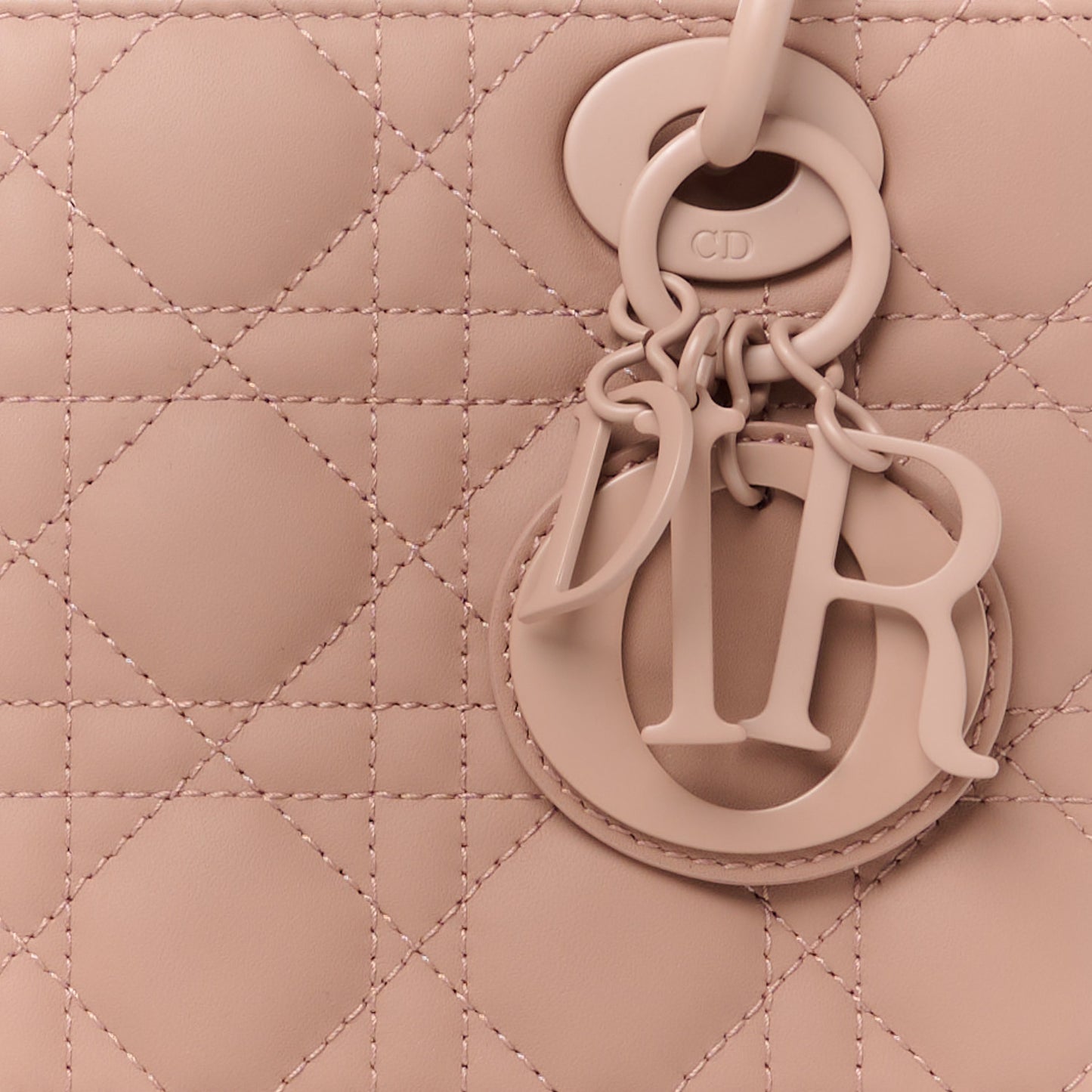 Ultra Matte Calfskin Cannage Small My ABCDior Lady Dior Beige