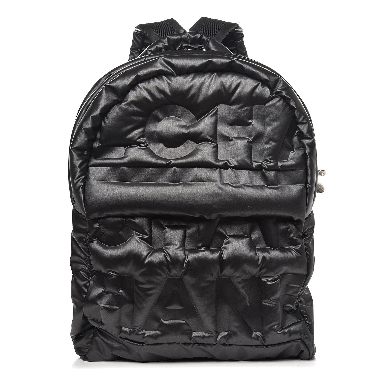 D*≦様 CHANEL　リュック　キルティング　黒　ノベルティ Chanel Nylon Embossed Doudoune Backpack Black 248936 – FASHIONPHILE