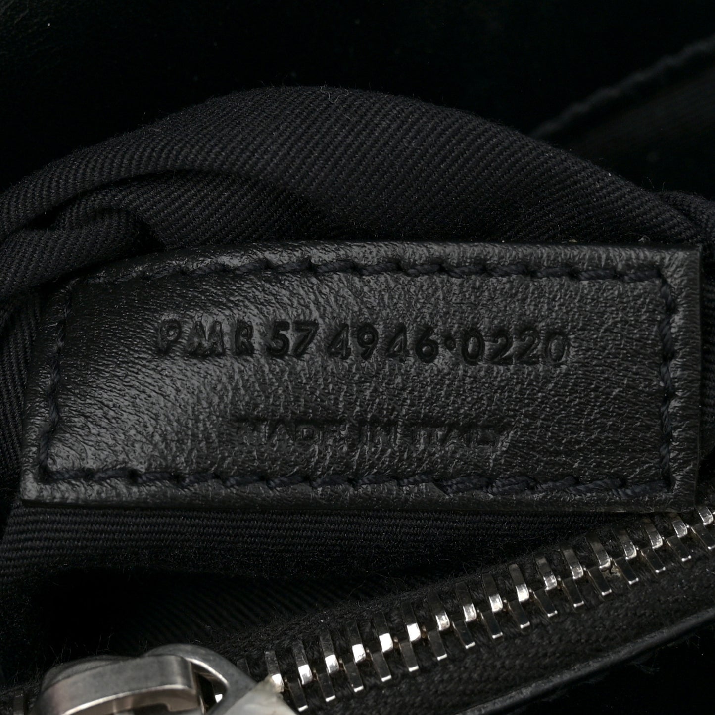 Calfskin Y Quilted Monogram Medium Loulou Chain Satchel Black