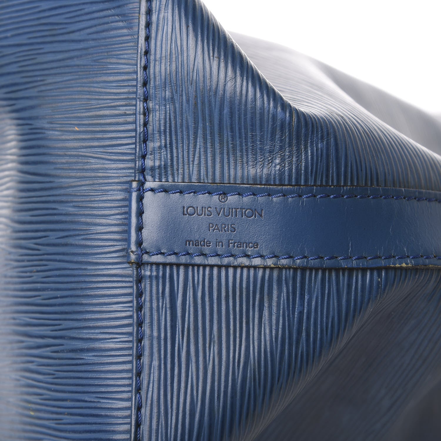 Louis Vuitton Epi Petit Noe Cyan 9 of 15