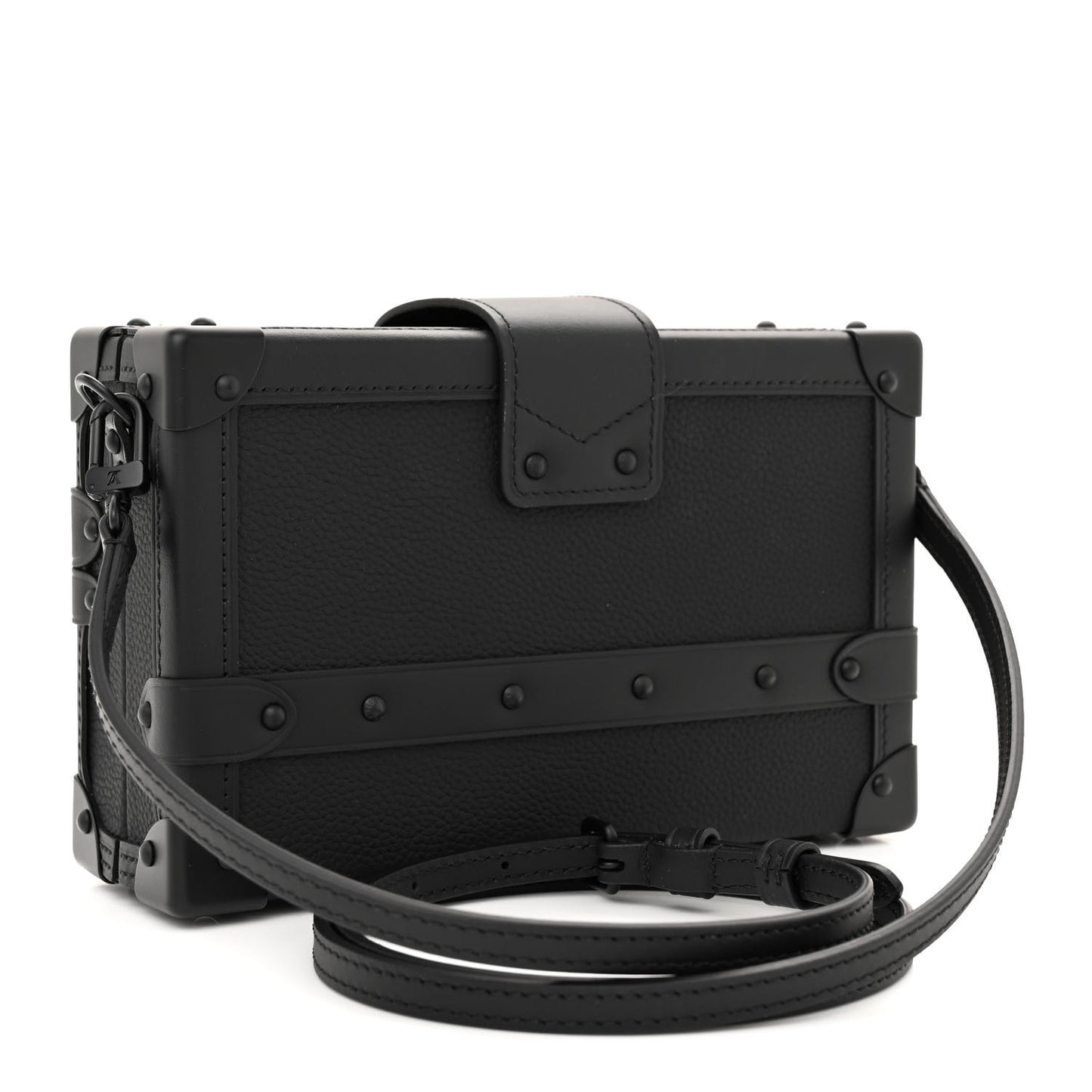 Calfskin Petite Malle Black