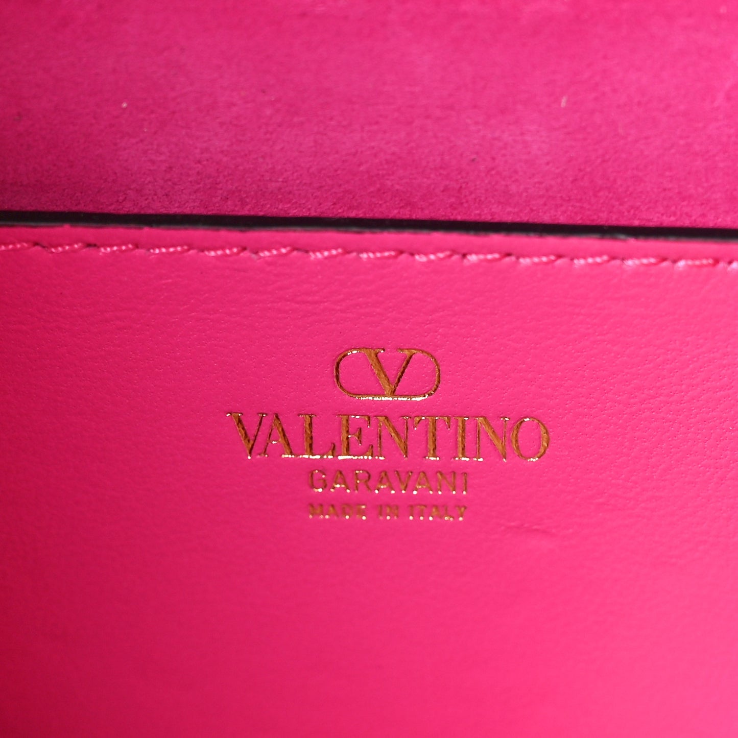 Crystal Vlogo Small Loco Shoulder Bag Pink PP