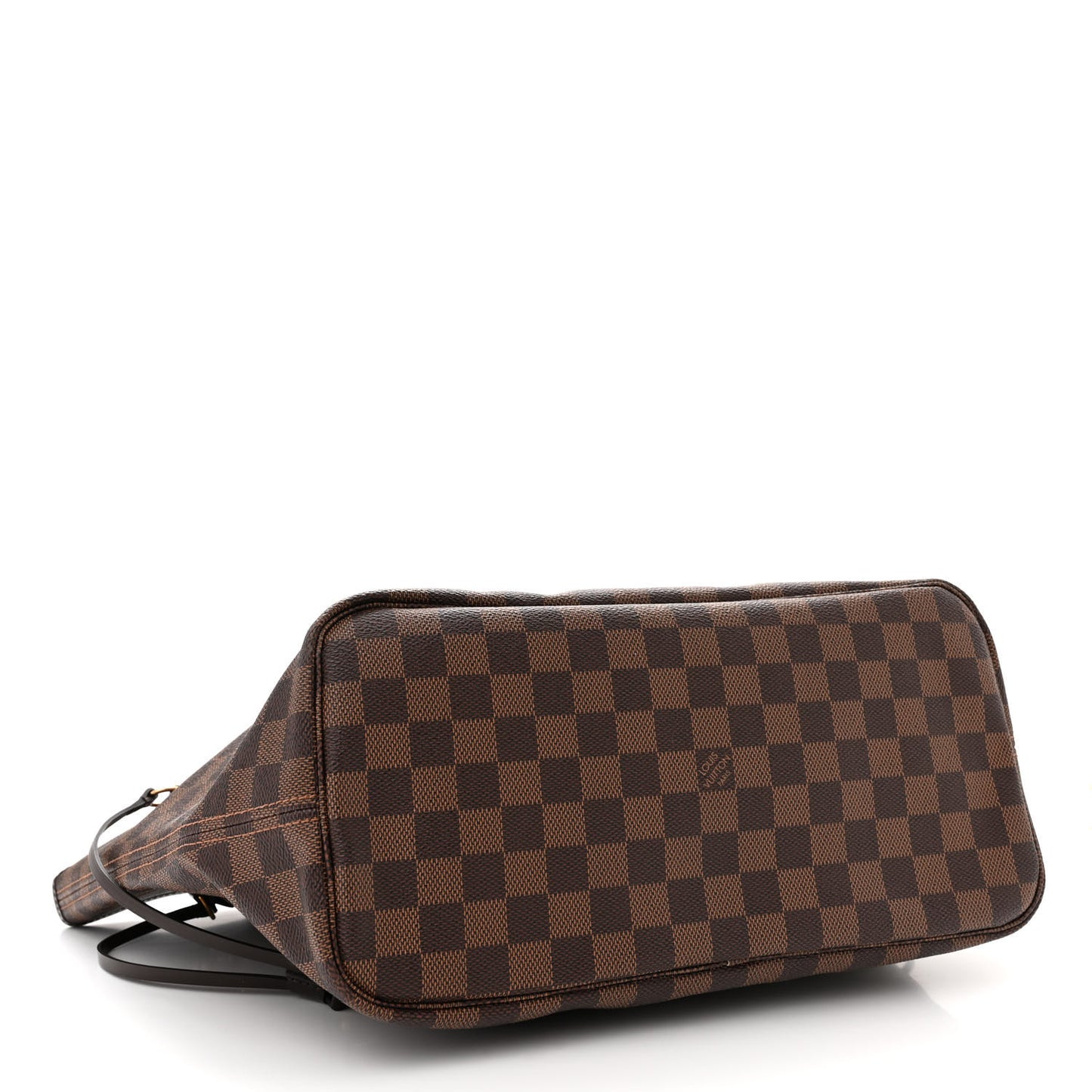 LOUIS VUITTON Damier Ebene Neo Neverfull MM Rose Ballerine