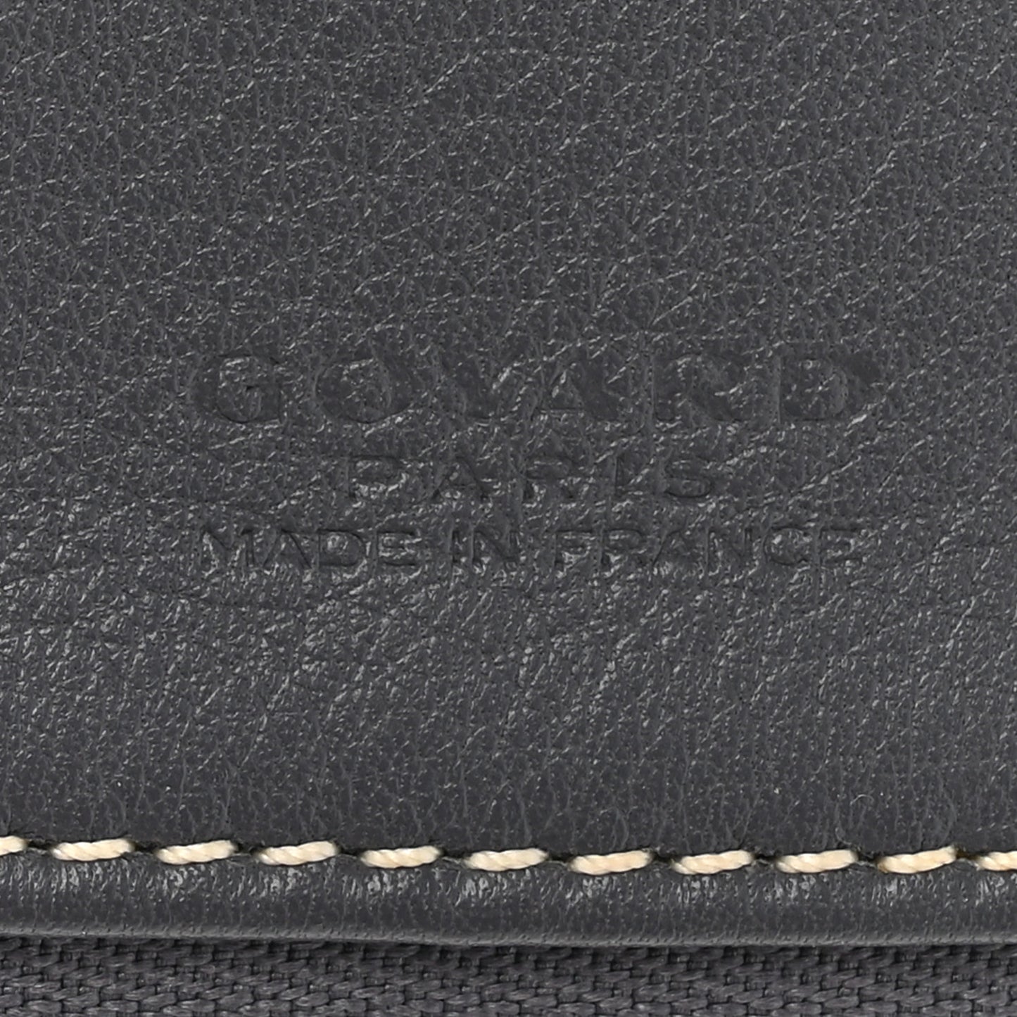 Goyardine Sainte Marie Soft Clutch Grey
