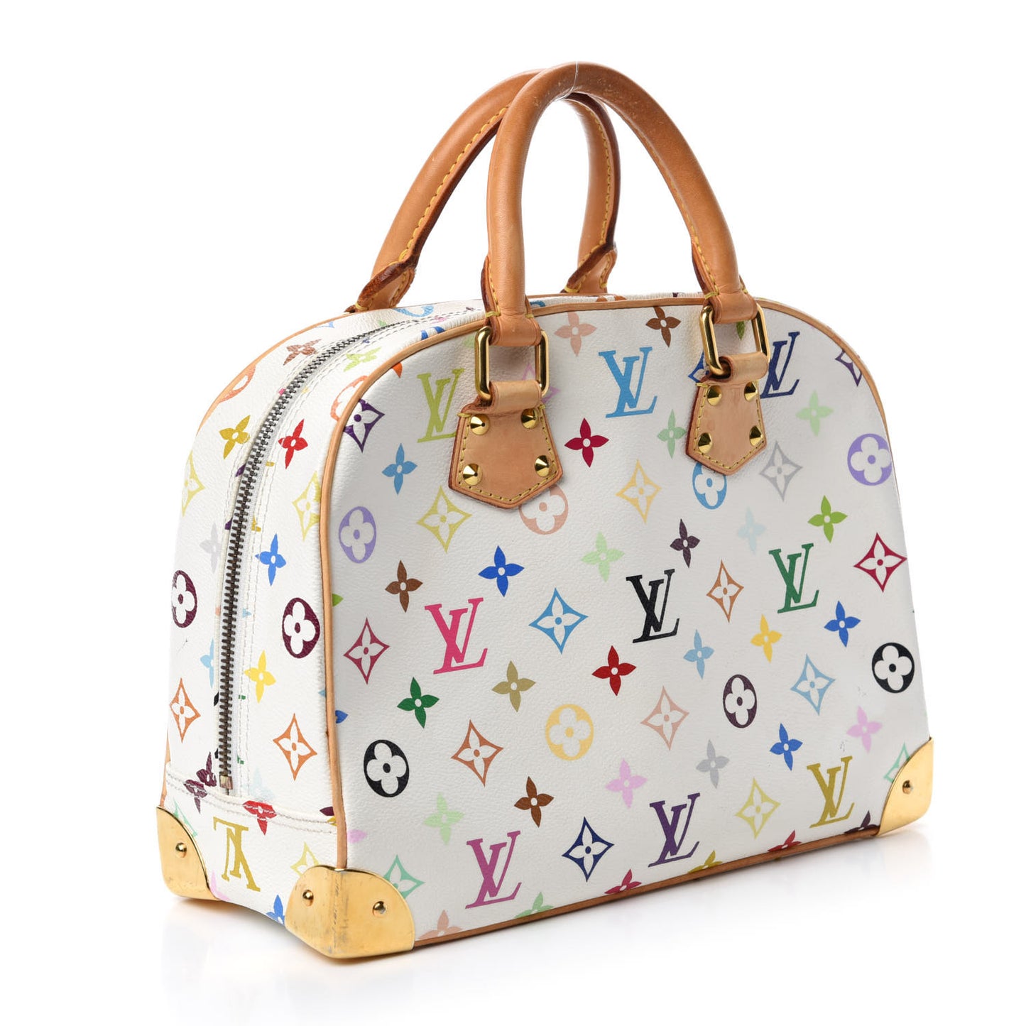 Monogram Multicolor Trouville White