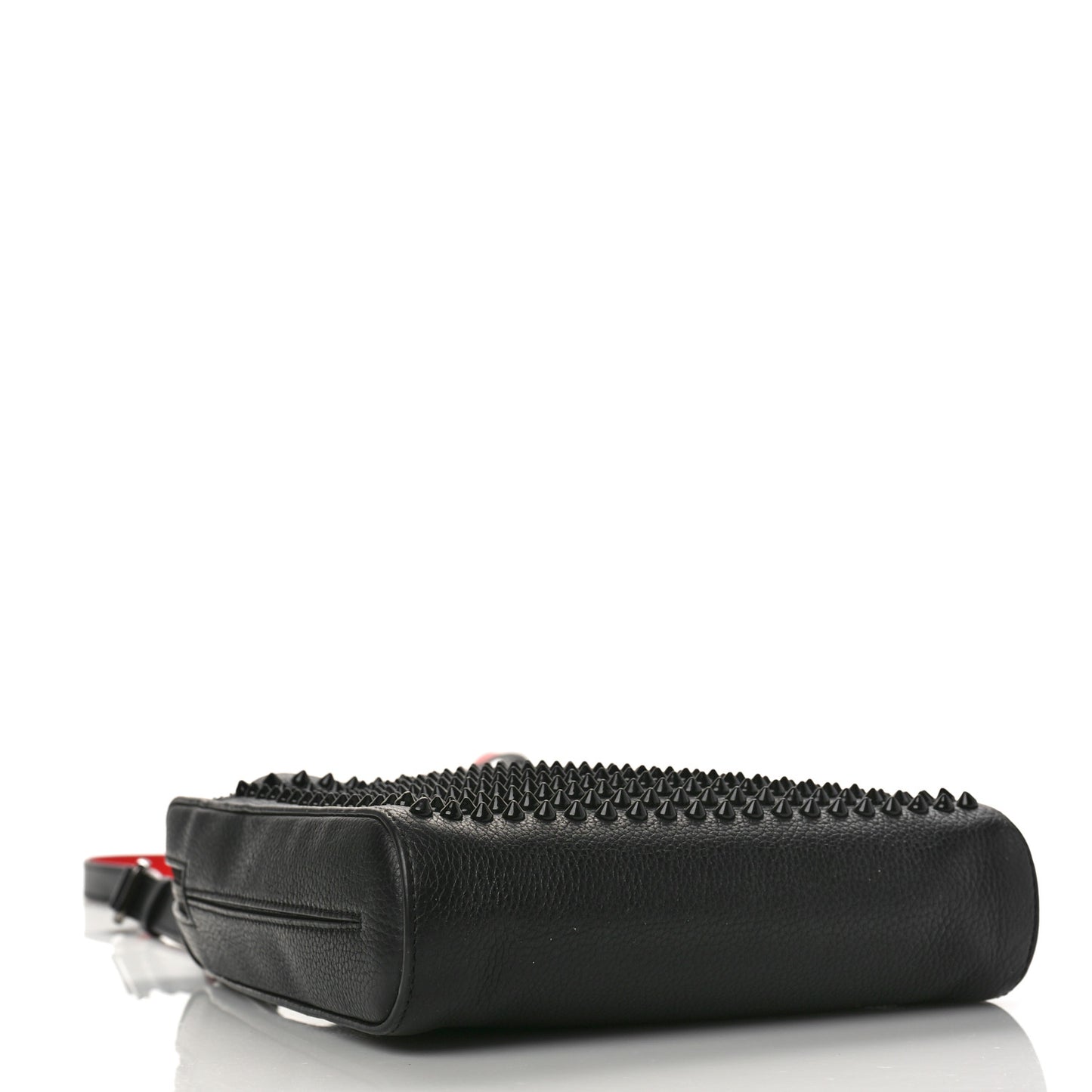Calfskin Spikes Benech Reporter Messenger Black