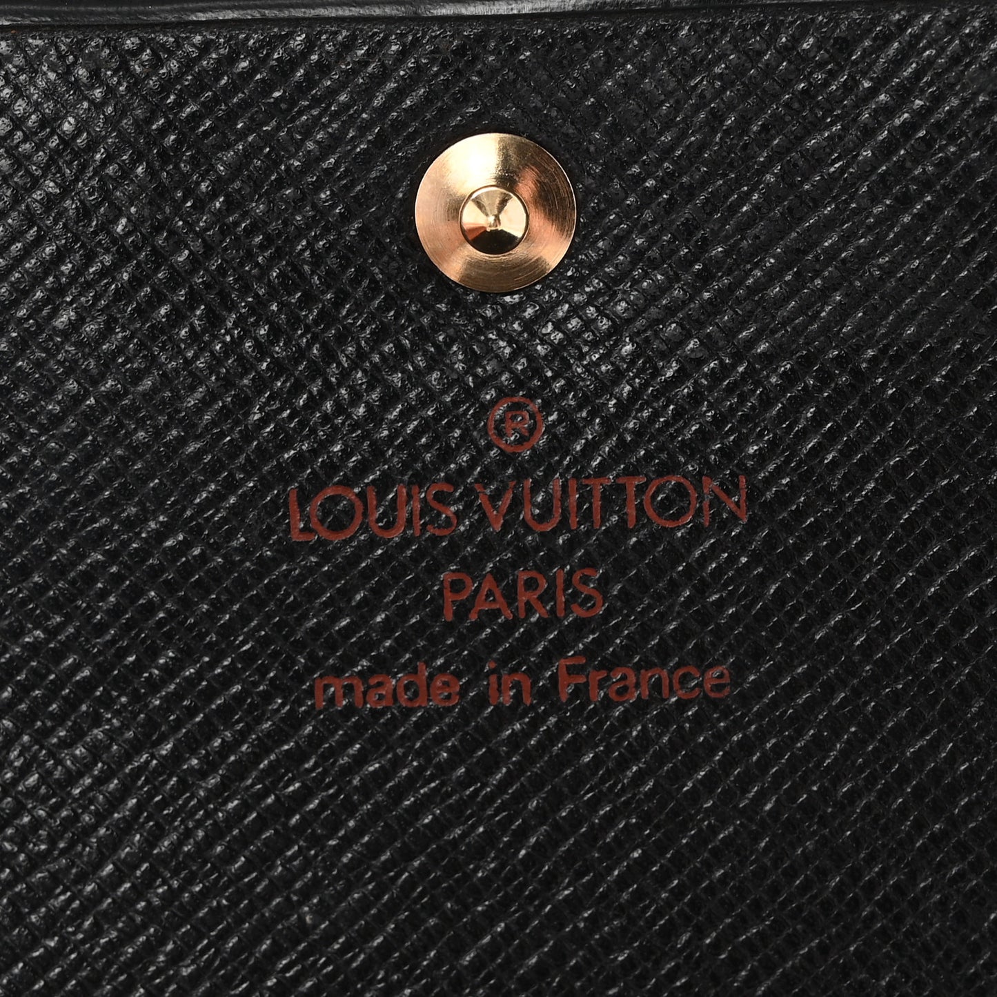 Epi Porte Tresor Etui Papiers Wallet Black