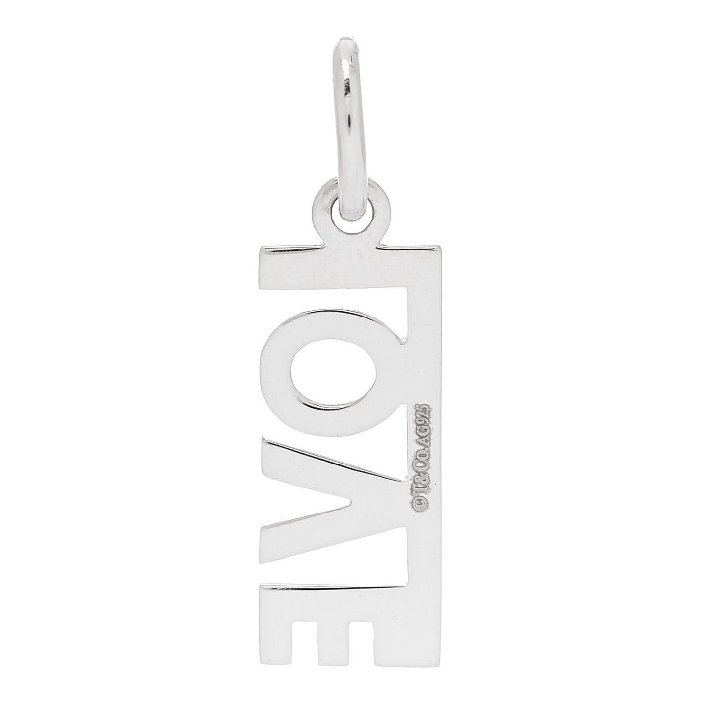 Sterling Silver LOVE Charm