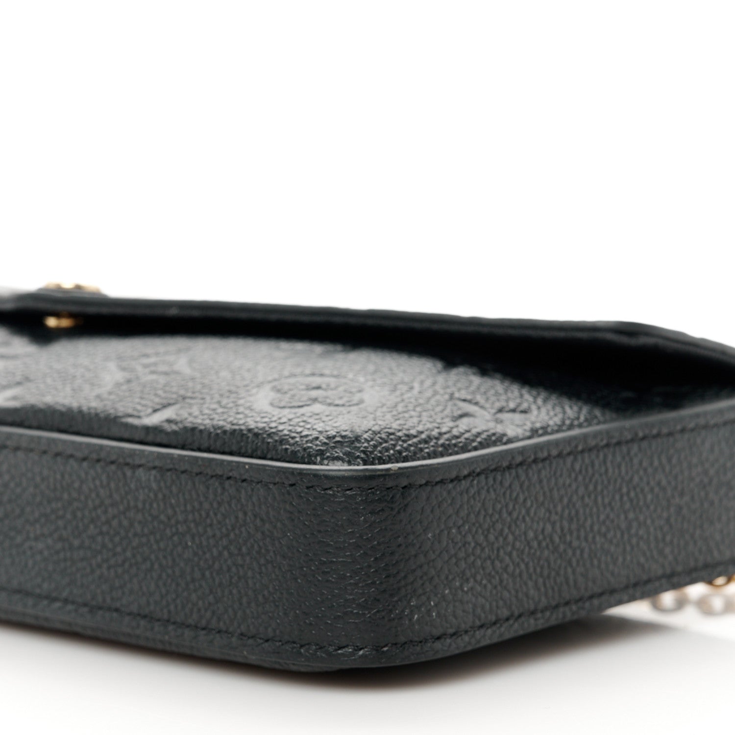 Louis Vuitton Empreinte Pochette Felicie Chain Wallet Black 15 of 15