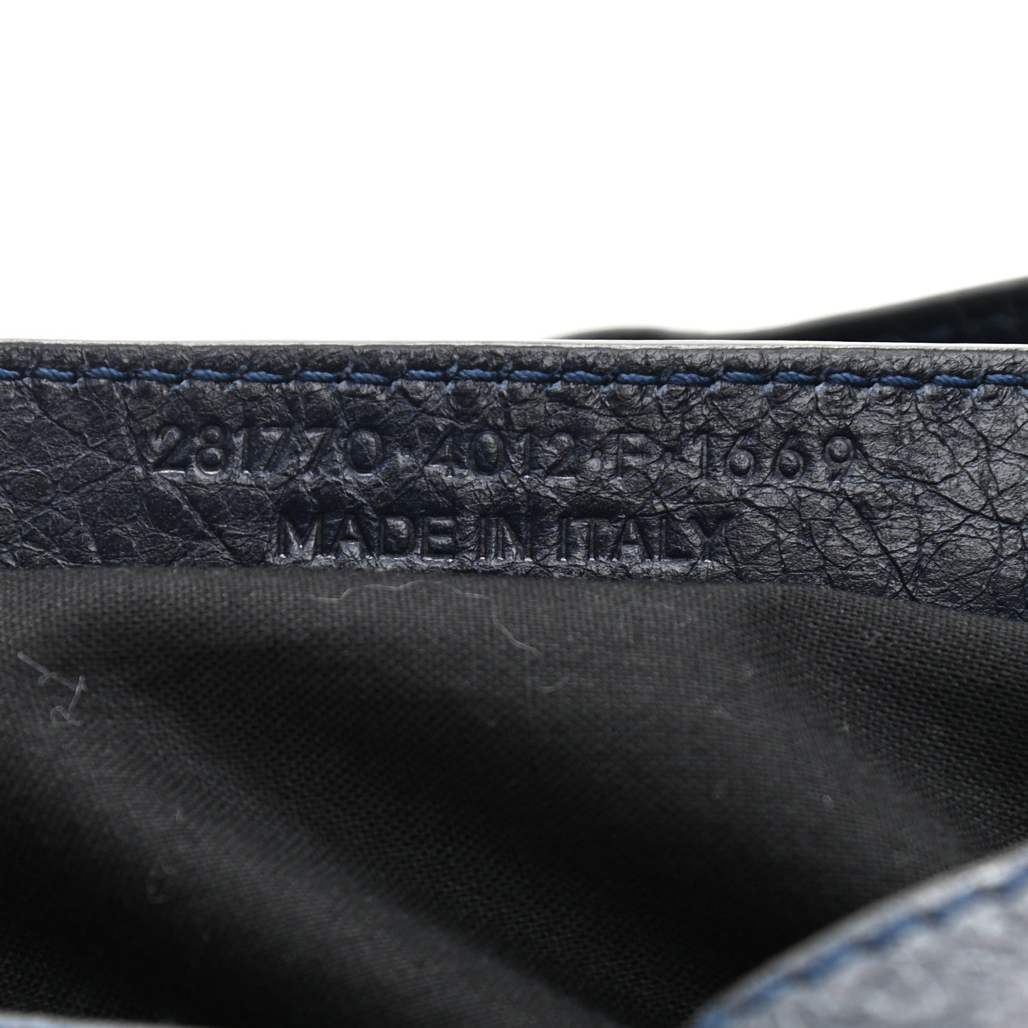 Balenciaga Agneau Giant 12 Gold Hardware City Bleu Obscur 6 of 9