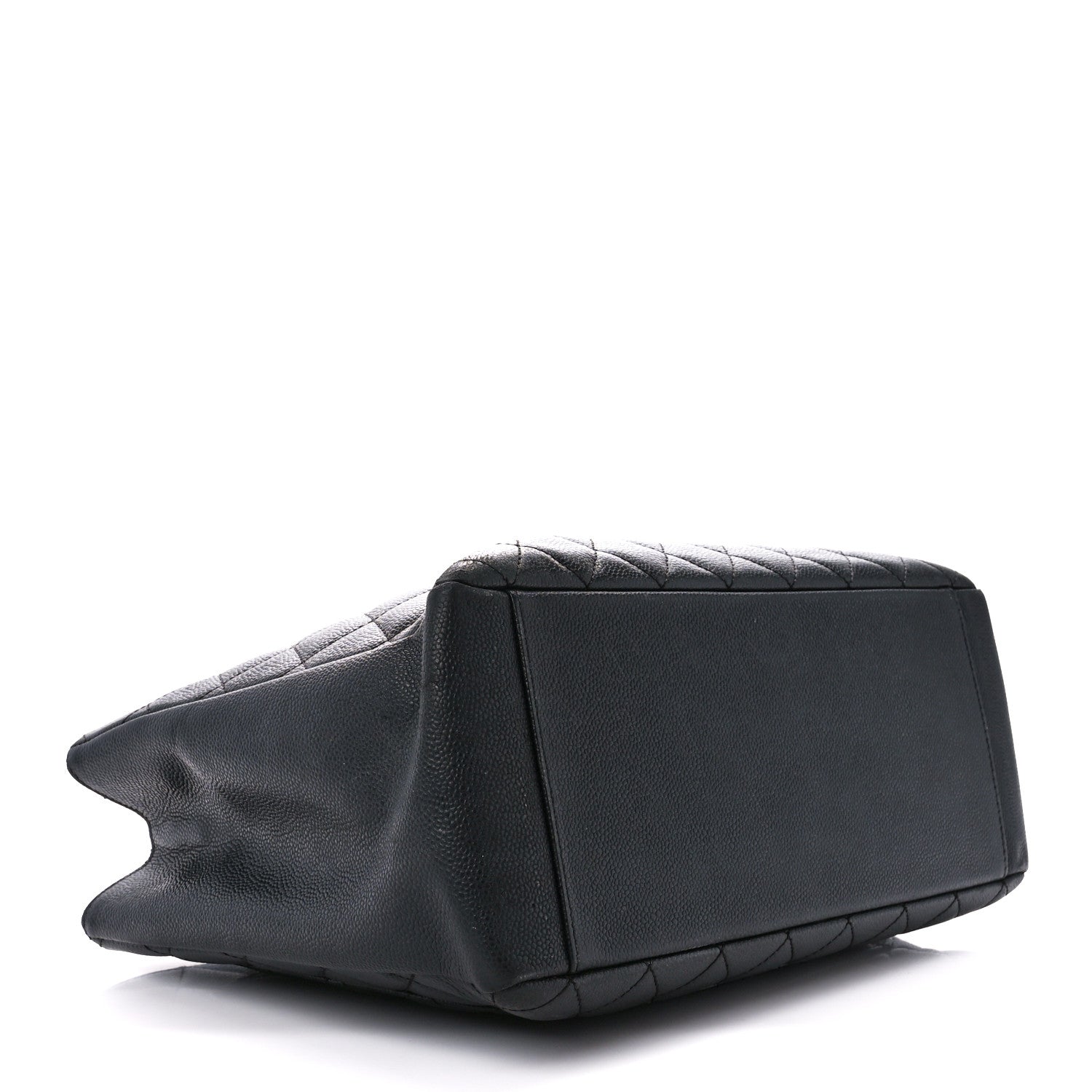 Chanel Caviar Quilted Grand Shopping Tote GST Black 4 of 12