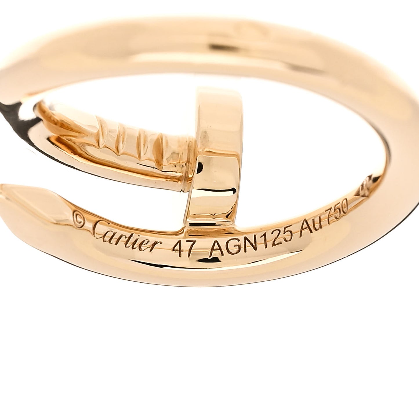 18K Yellow Gold Juste Un Clou Ring 47 4