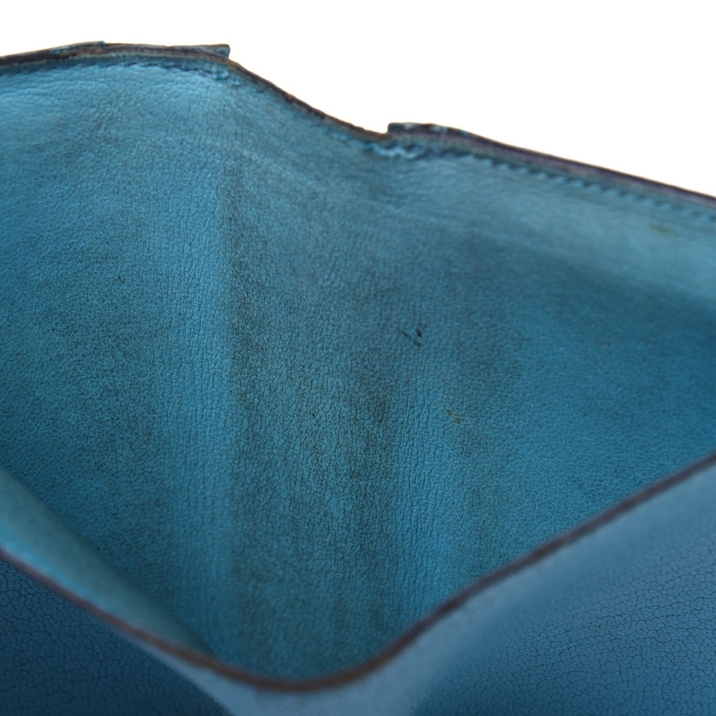 Chevre Mysore Compact Bearn Wallet Blue Jean