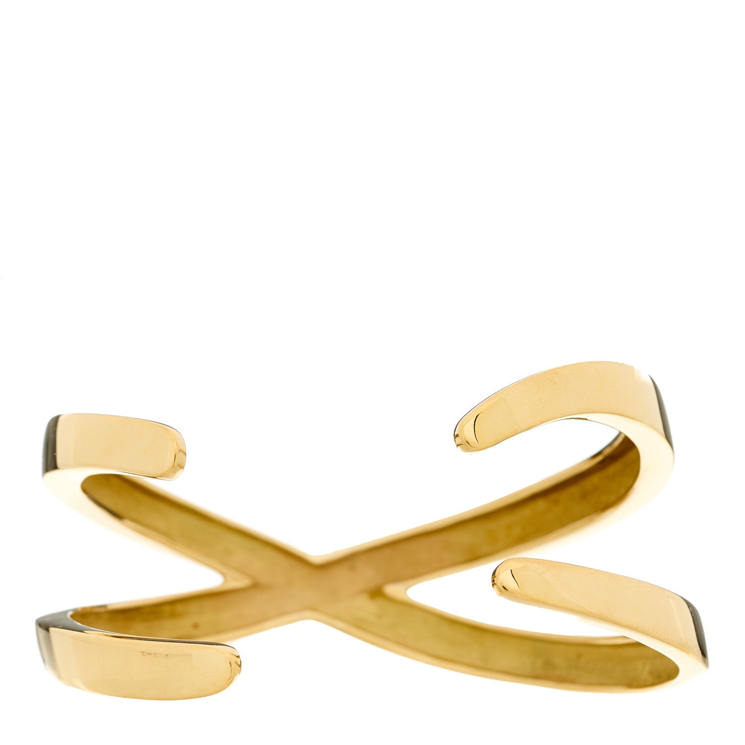 Tiffany 18K Yellow Gold Paloma Picasso X Graffiti Cuff Bracelet 2 of 3