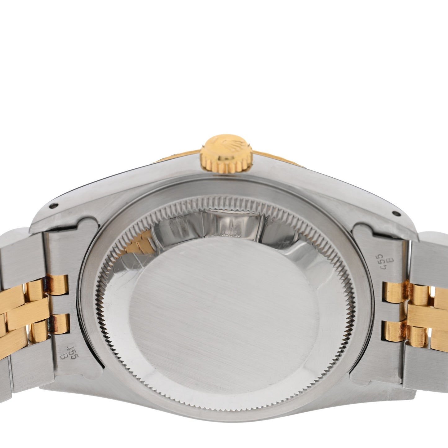Stainless Steel 18K Yellow Gold 36mm Oyster Perpetual Datejust Watch Champagne 16233