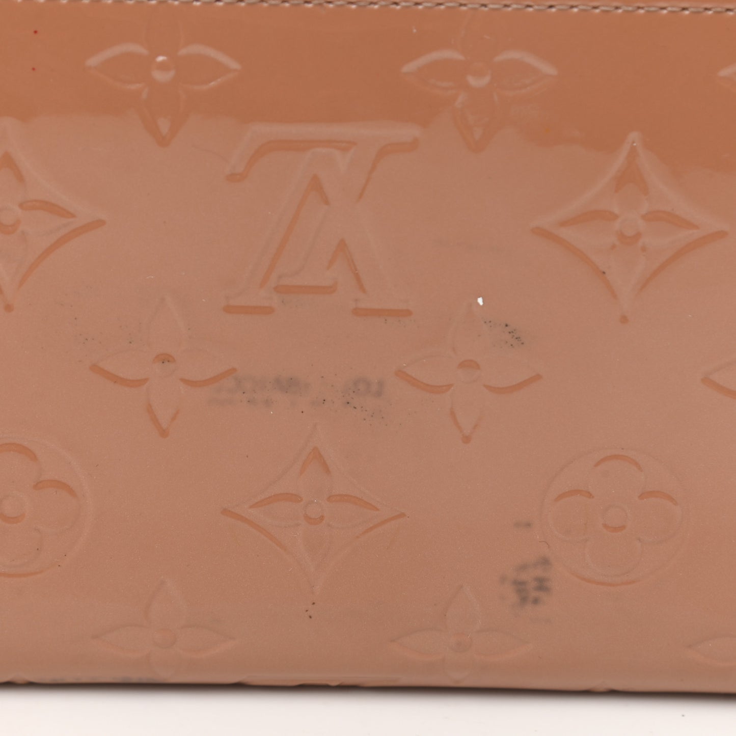 Vernis Zippy Wallet Rose Velours
