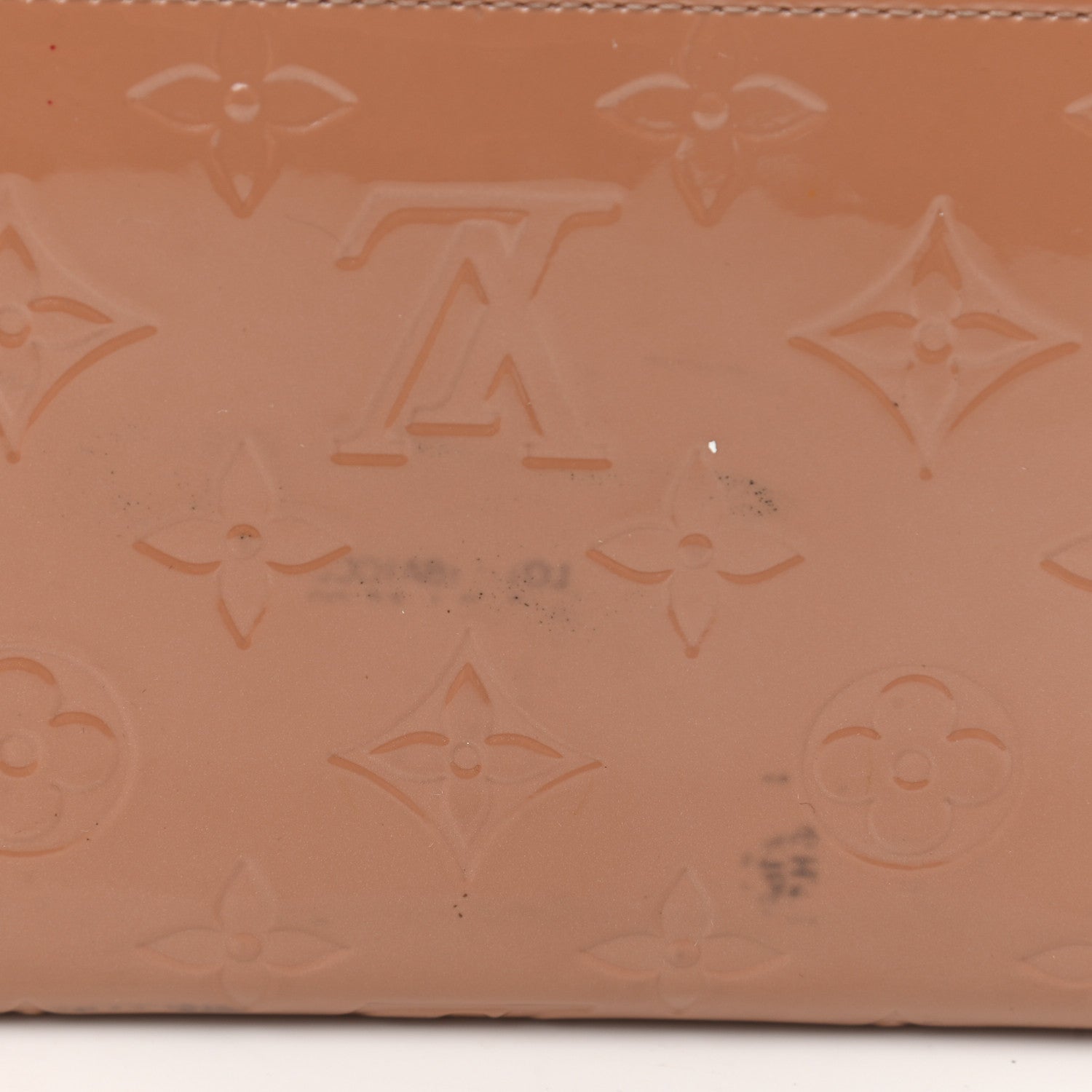 Louis Vuitton Vernis Zippy Wallet Rose Velours 8 of 11