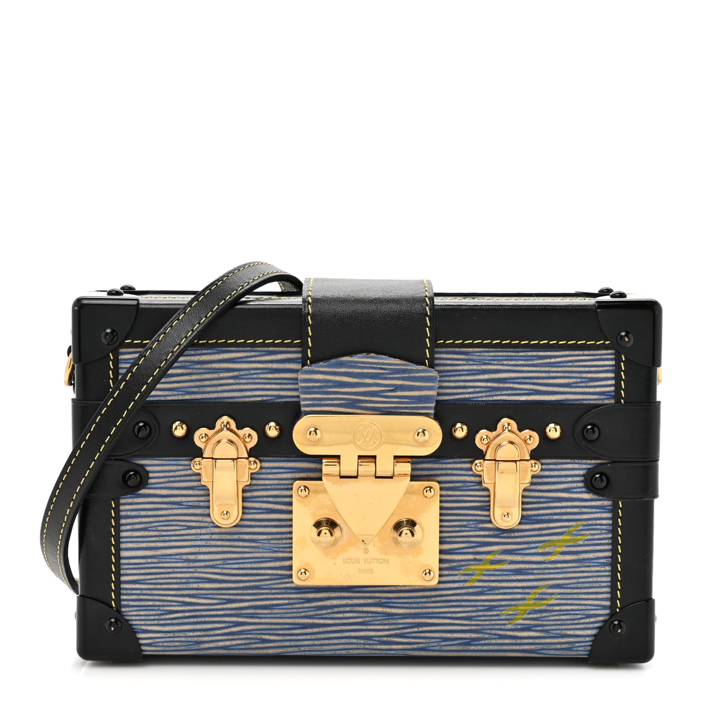 Epi Petite Malle Denim Light