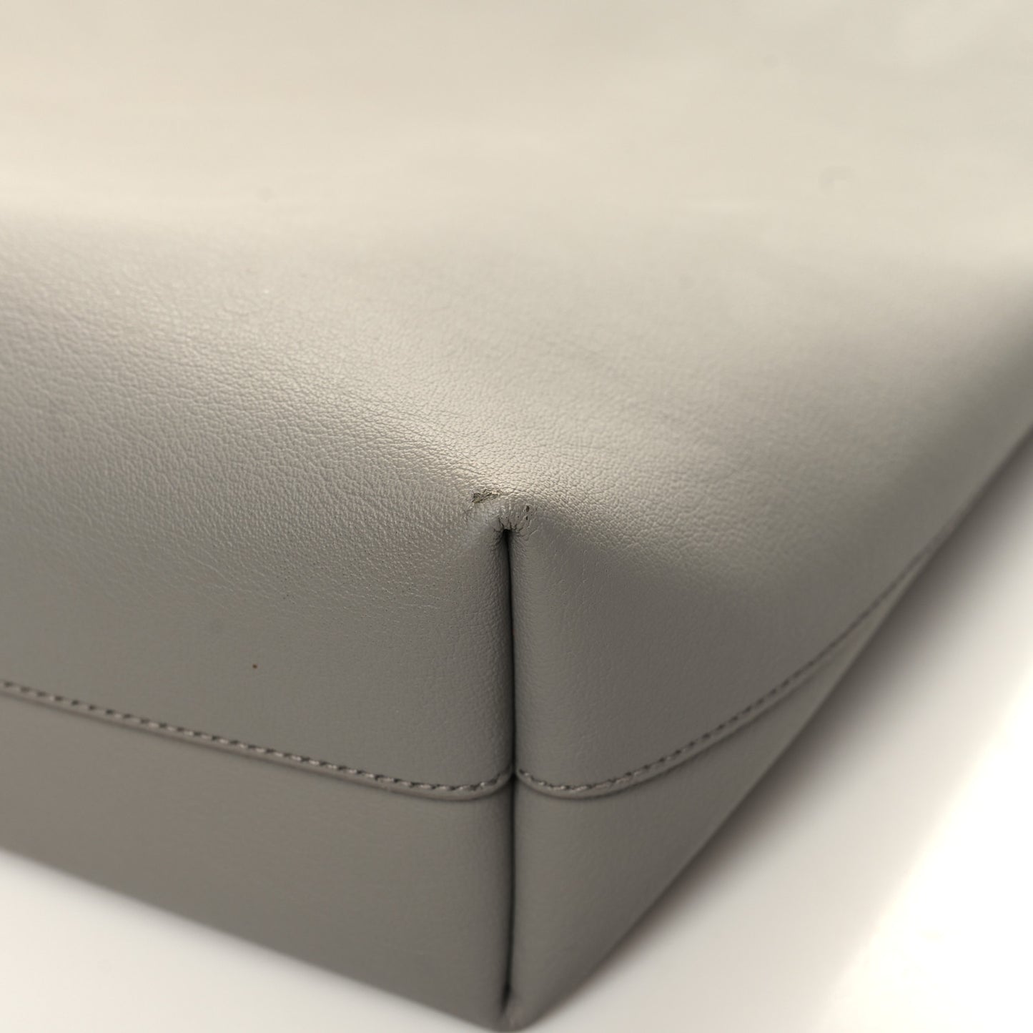 Calfskin Toy Shopping Tote Olive