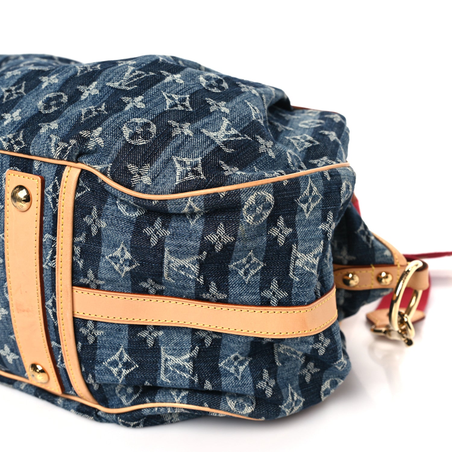 Louis Vuitton Denim Raye Cabas GM 8 of 9