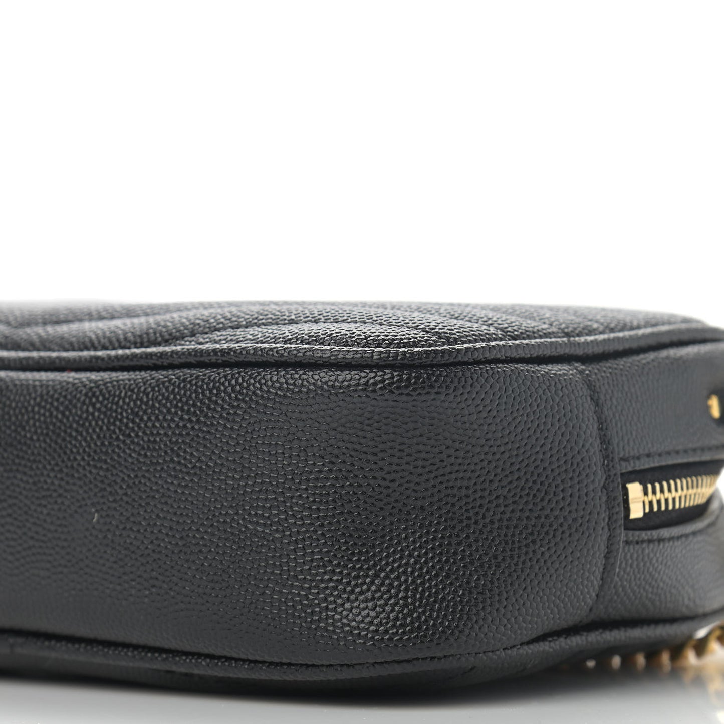 Grain De Poudre Matelasse Monogram Mini Lou Camera Bag Black