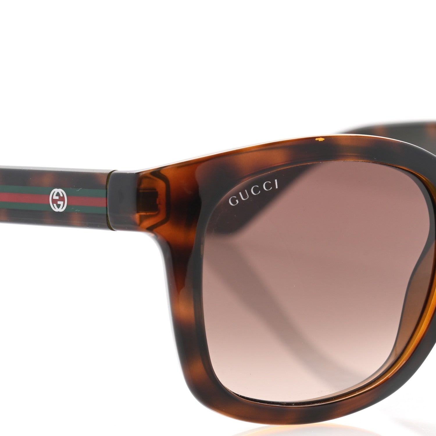Gucci Acetate Square Core Sunglasses GG 1113/S Tortoise 7 of 7