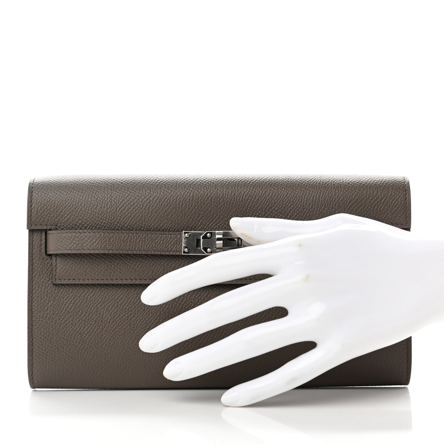 Epsom Kelly To Go Wallet Etain
