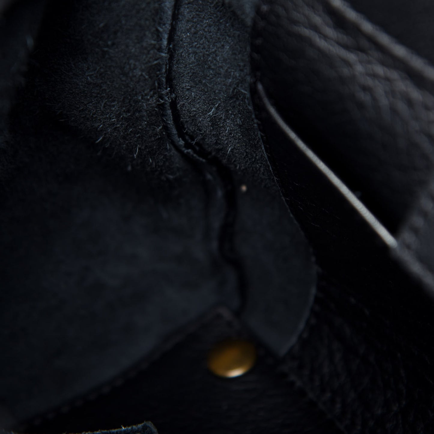 Calfskin Papier Mini A4 Tote Black