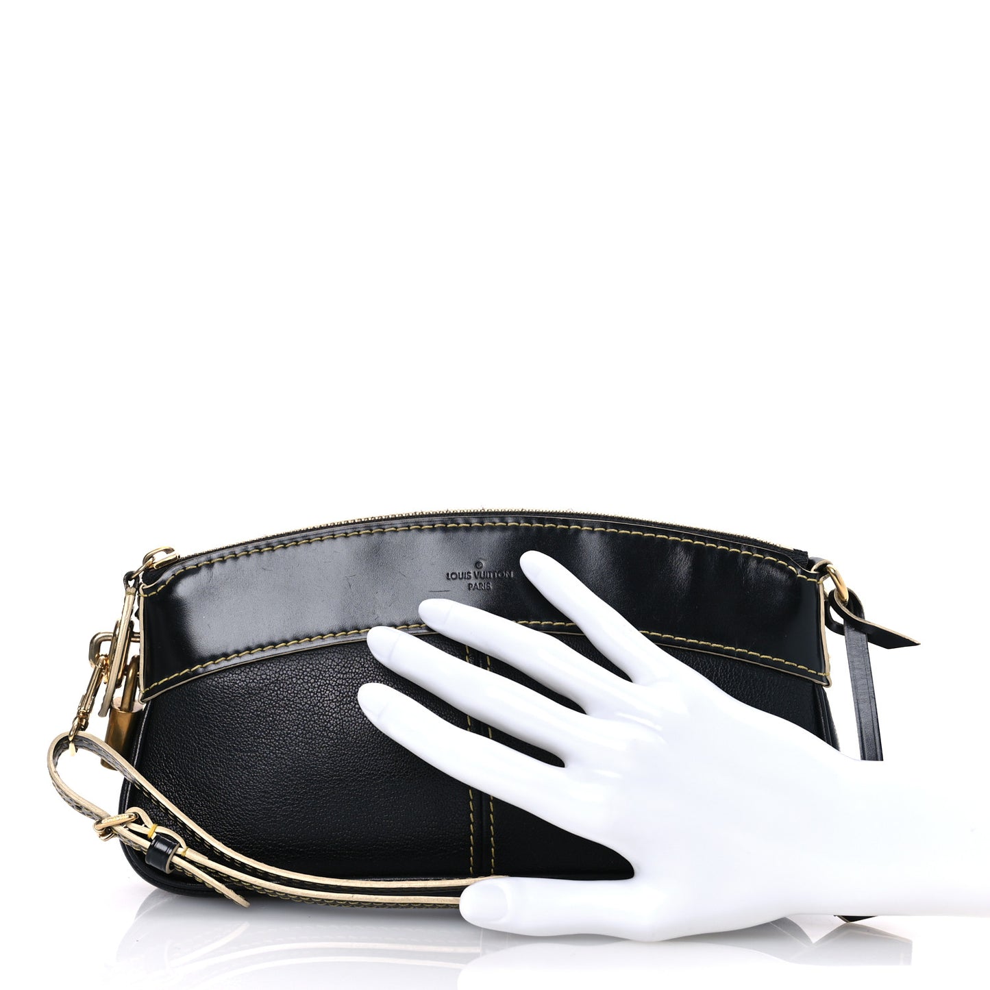 Suhali Lockit Clutch Black