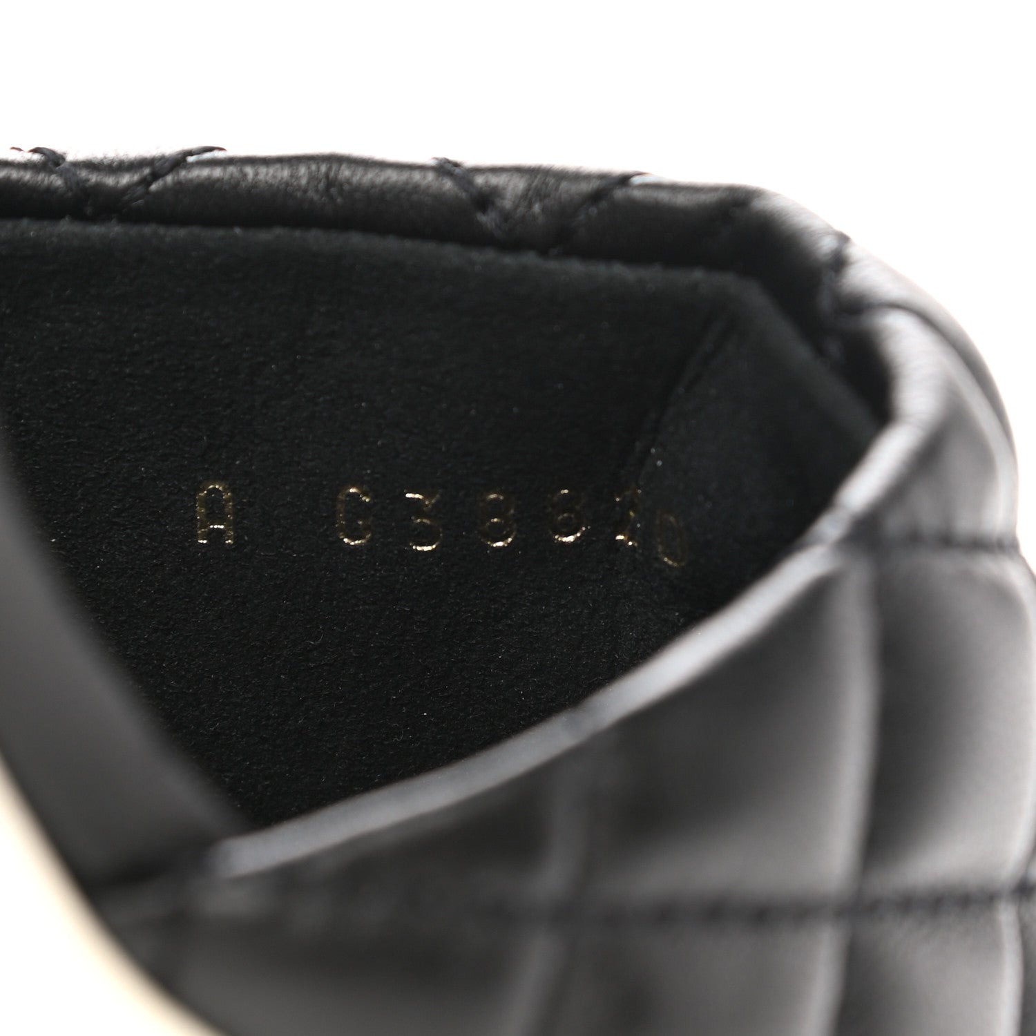 Chanel Lambskin Quilted Textured CC Mules 41 Black 8 of 9