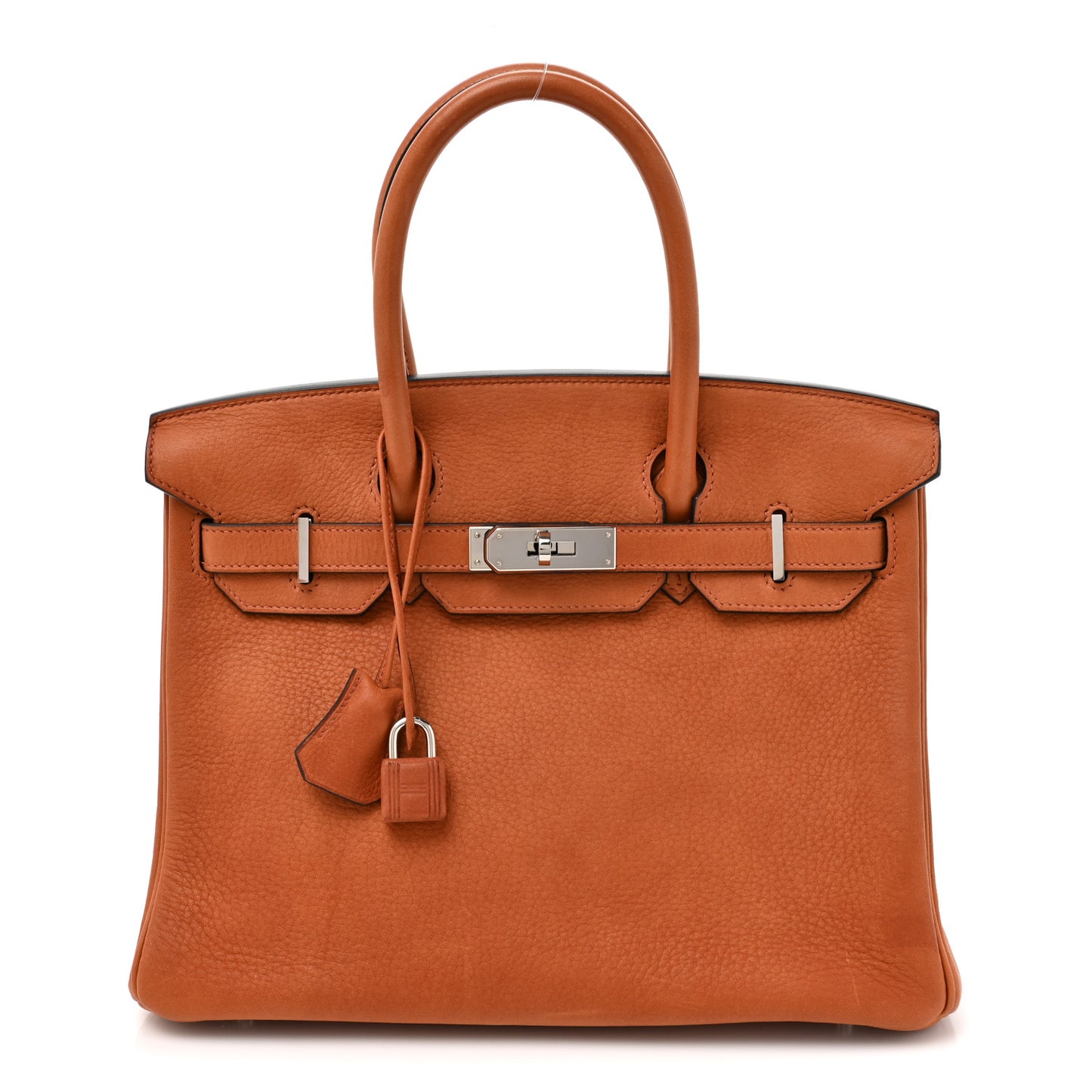 Taurillon Saddle Birkin 30 Cuivre