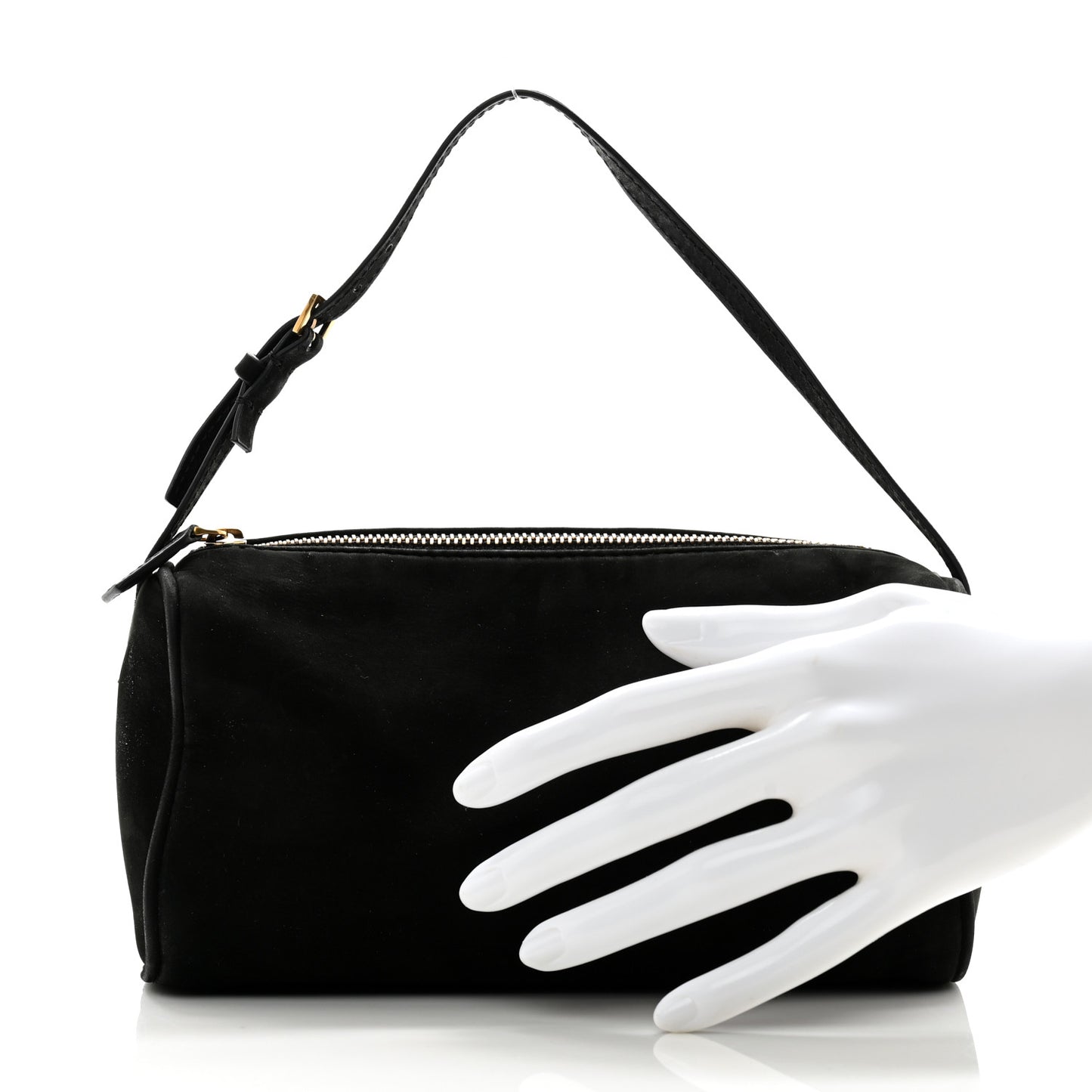 Nubuck 90's Bag Black