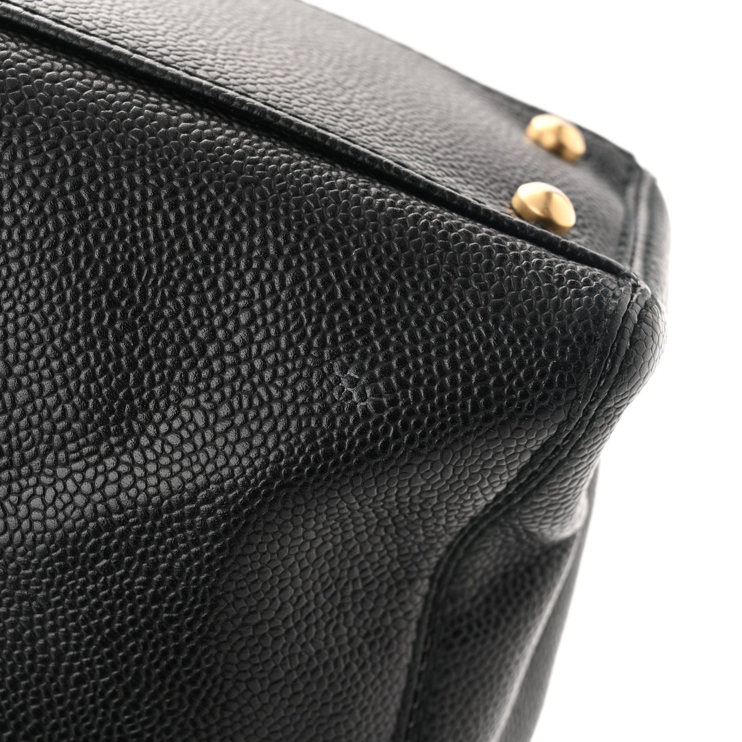 Caviar Bekko Chain Tote Black