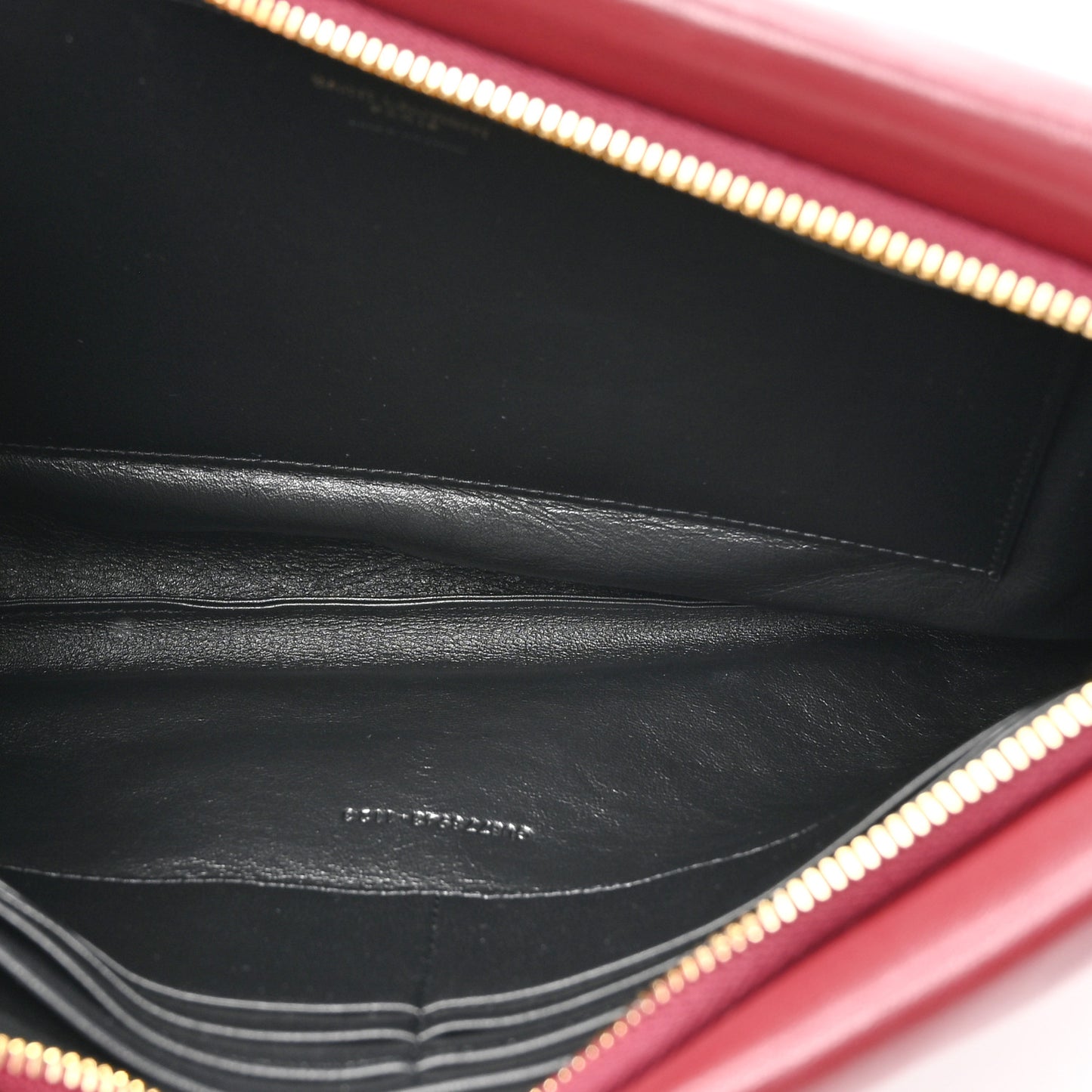 Lambskin Small Calypso Pouch Rouge Merlot