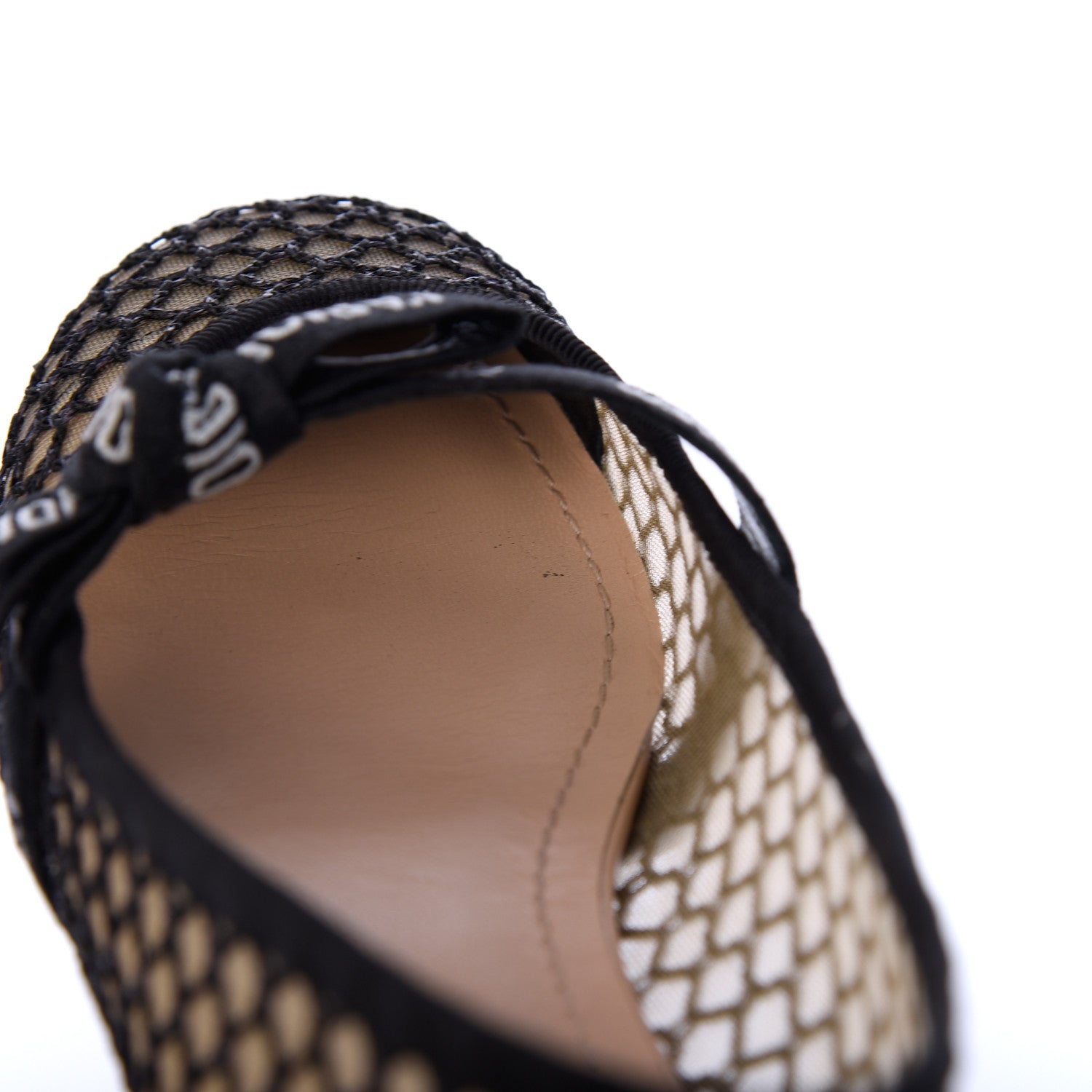 Christian Dior Resille Ribbon Miss J'Adior Ballet Flat 37 Black 15 of 17