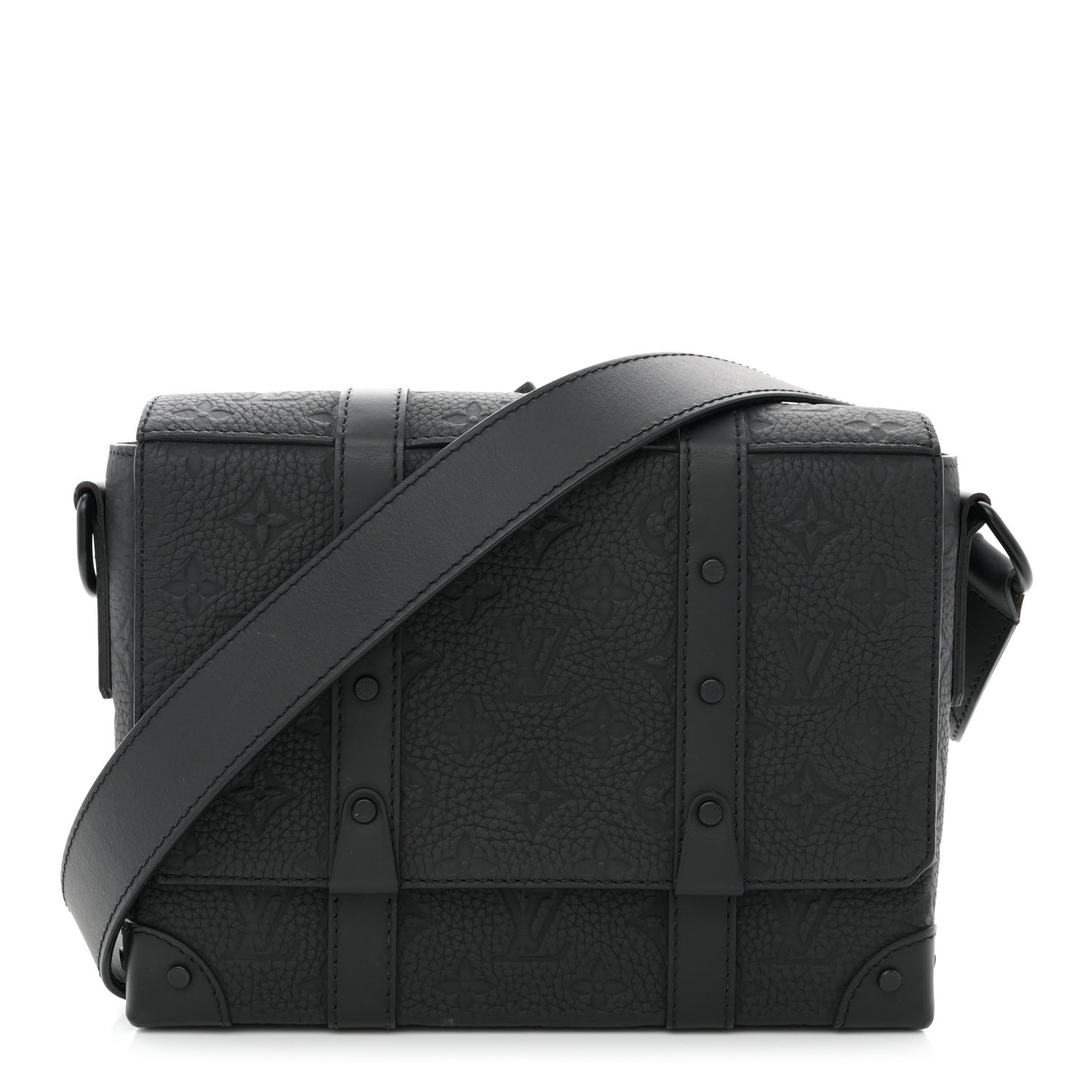 Taurillon Monogram Trunk Messenger Black