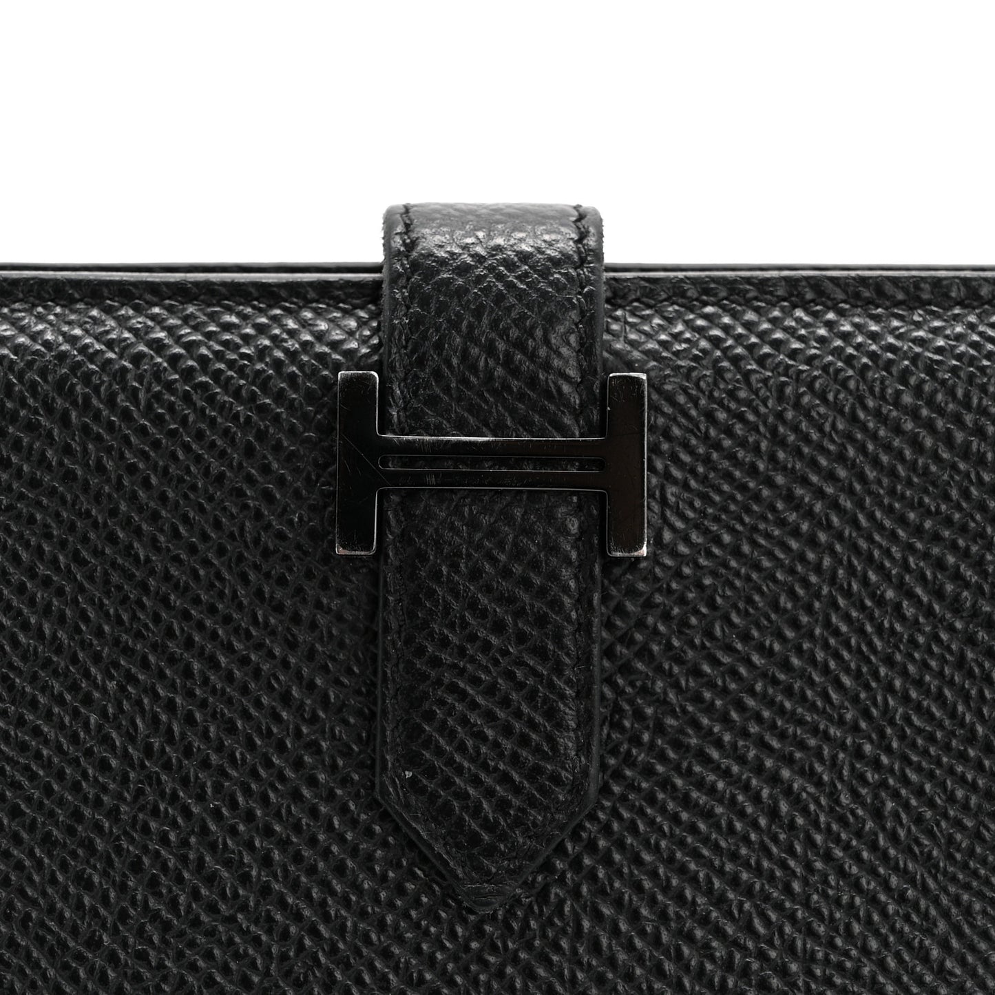 Epsom Monochrome Bearn Card Holder Wallet Black