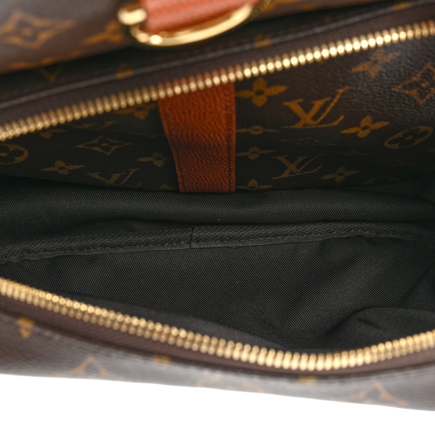 X NBA Monogram Grain Cowhide Ball Keepall Trio Pocket Bag