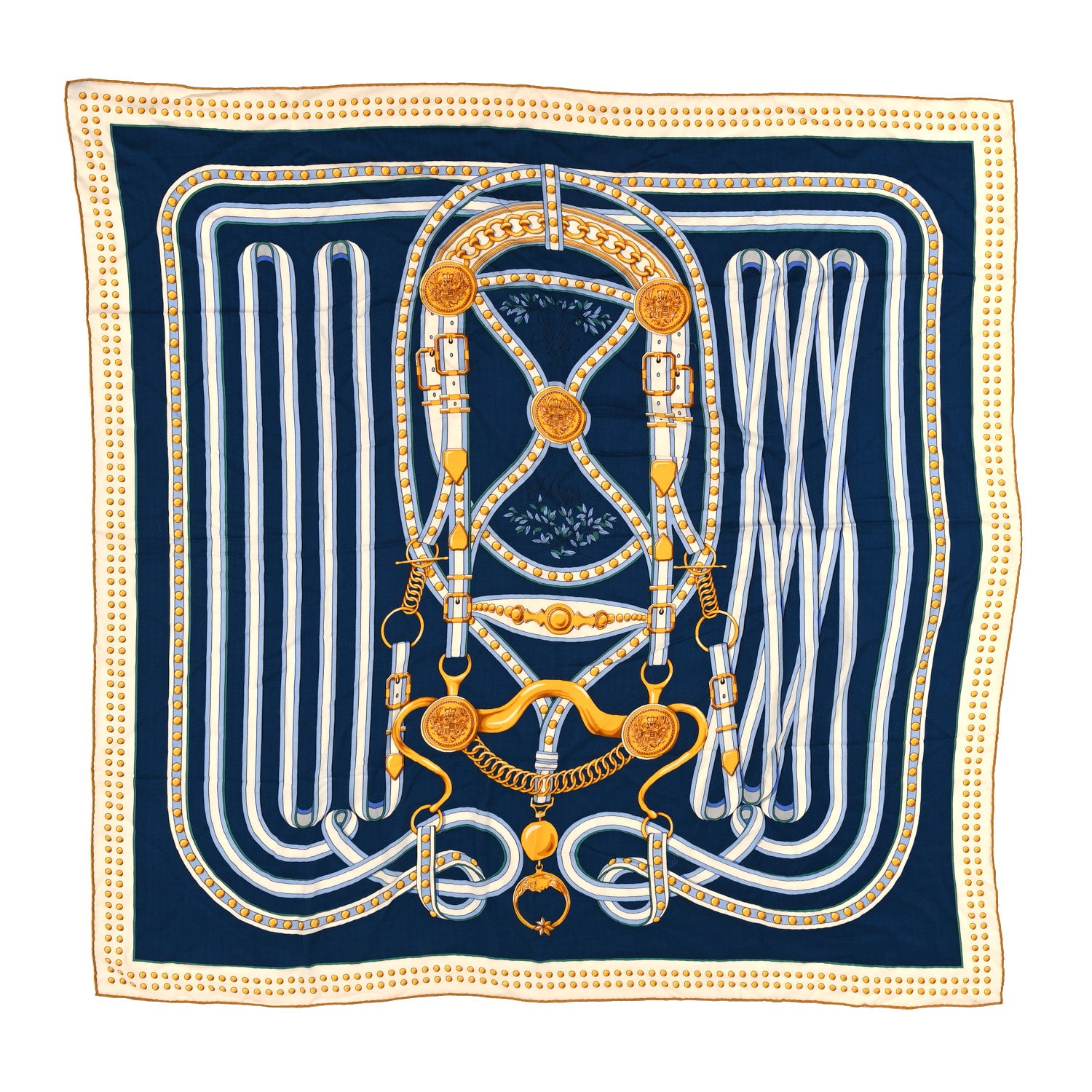 エルメス(HERMES) カシミヤシルク140 Grand Tralala HERMES（エルメス） 未使用品 カレジェアン 140 Grand Tralala グラン