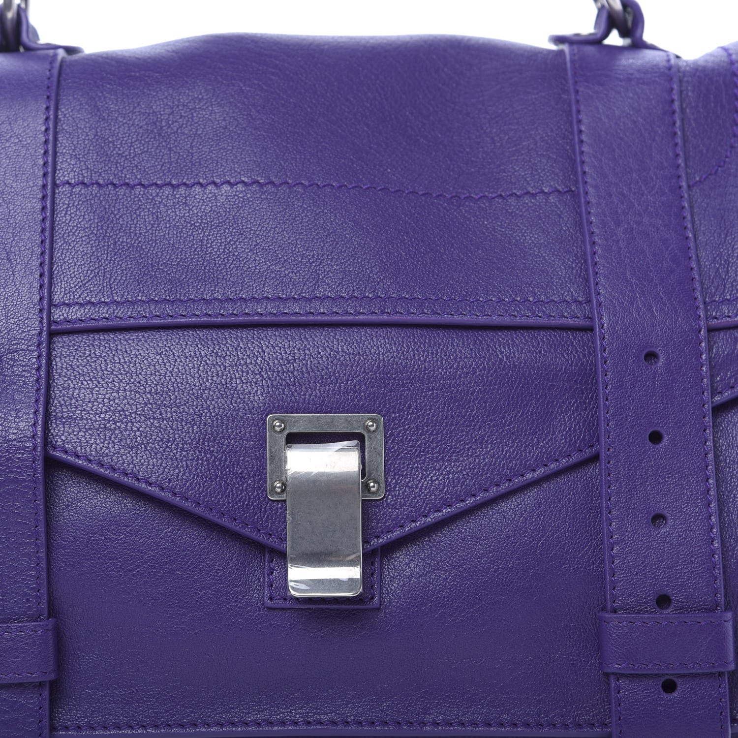Proenza Schouler Lambskin Medium PS1 Satchel Amethyst 11 of 13