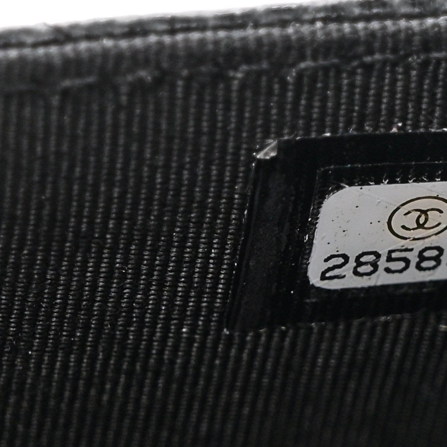 Chanel Caviar Quilted Wallet on Chain WOC Black 8 of 12