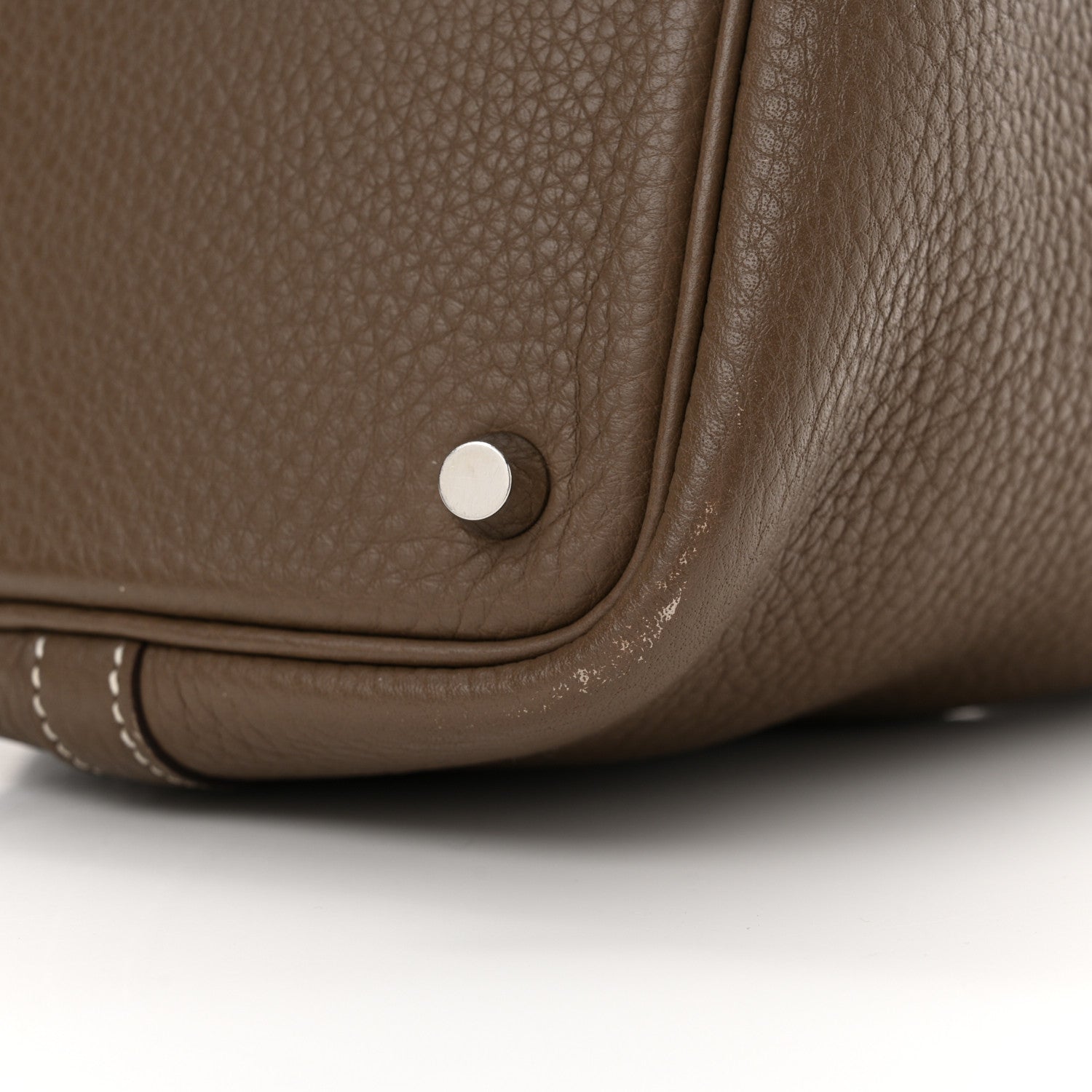 Hermes Taurillon Clemence Picotin Lock 18 PM Etoupe 11 of 13