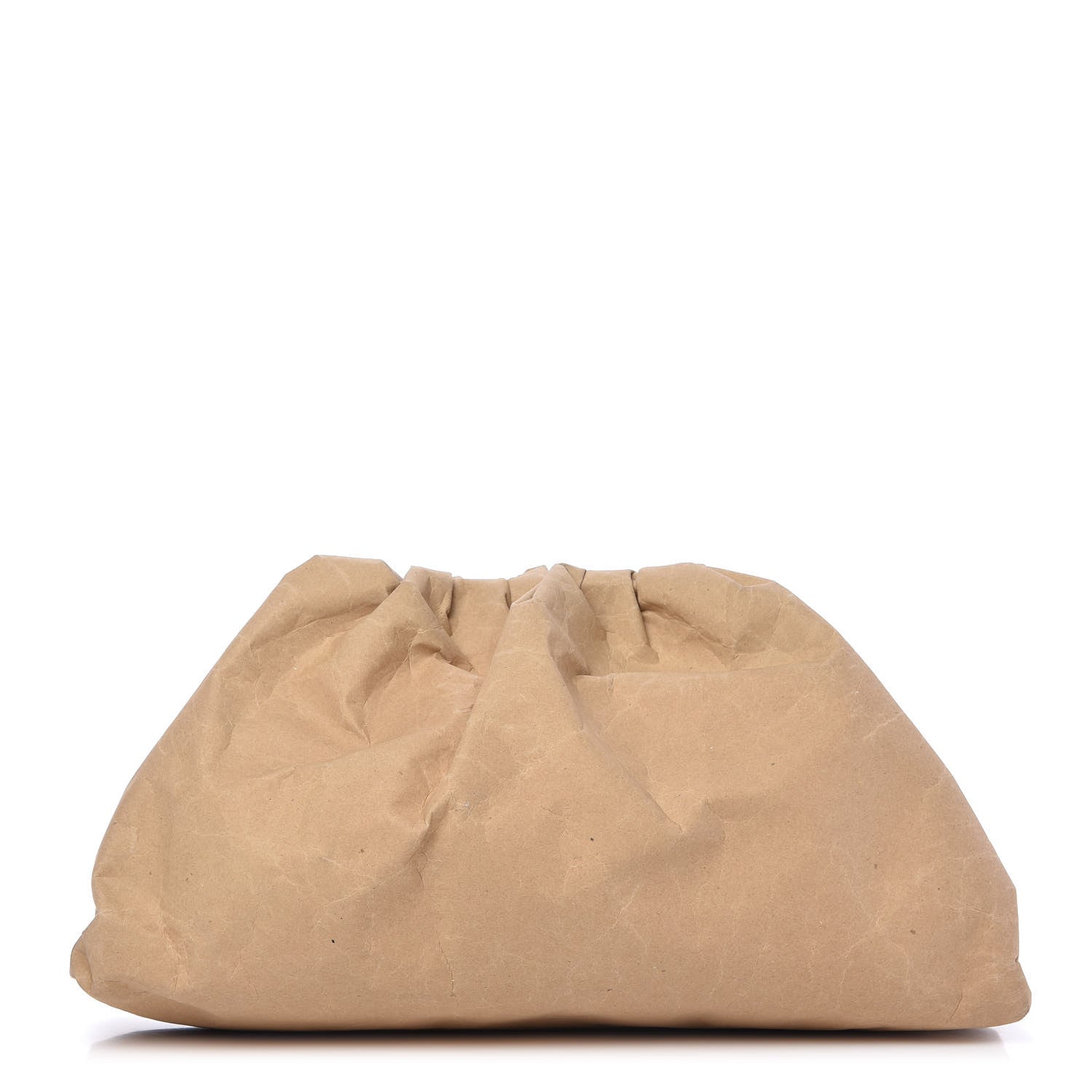 BOTTEGA VENETA ベージュ ソフトケース Bottega Veneta Carta The Pouch Oversized Clutch Kraft 724234