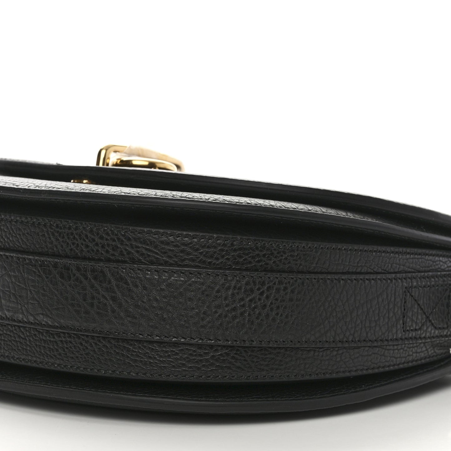 Calfskin Small Rocking Horse Crossbody Black