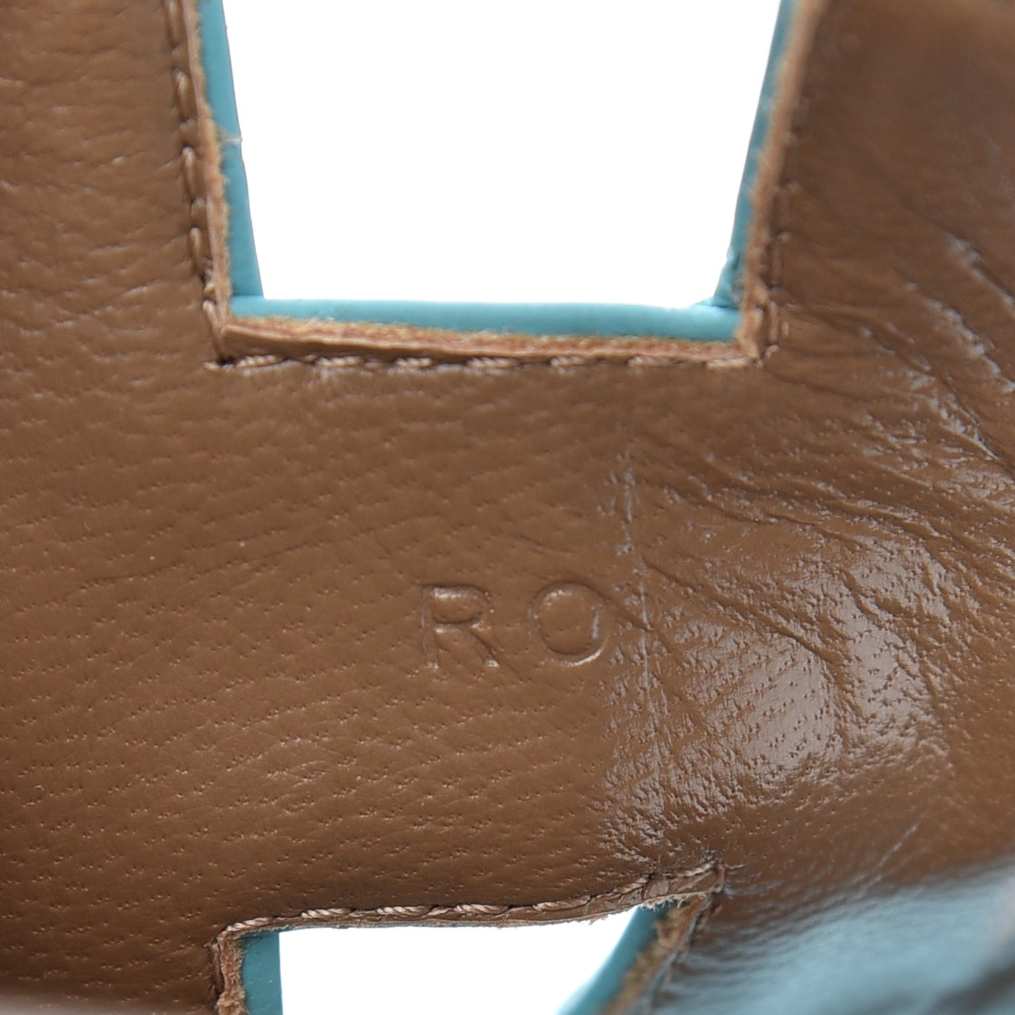Matte Alligator Oran Sandals 36 Bleu Saint Cyr