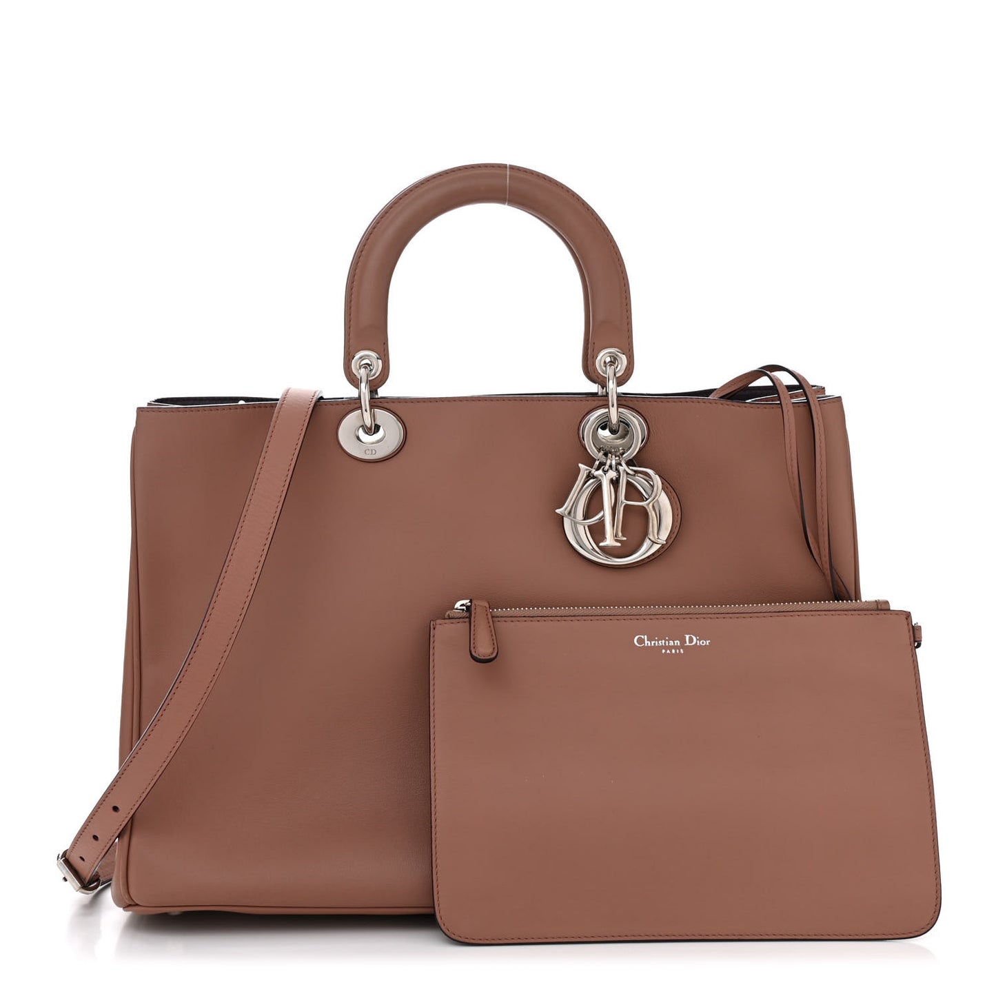 Smooth Calfskin Large Diorissimo Tote Petale
